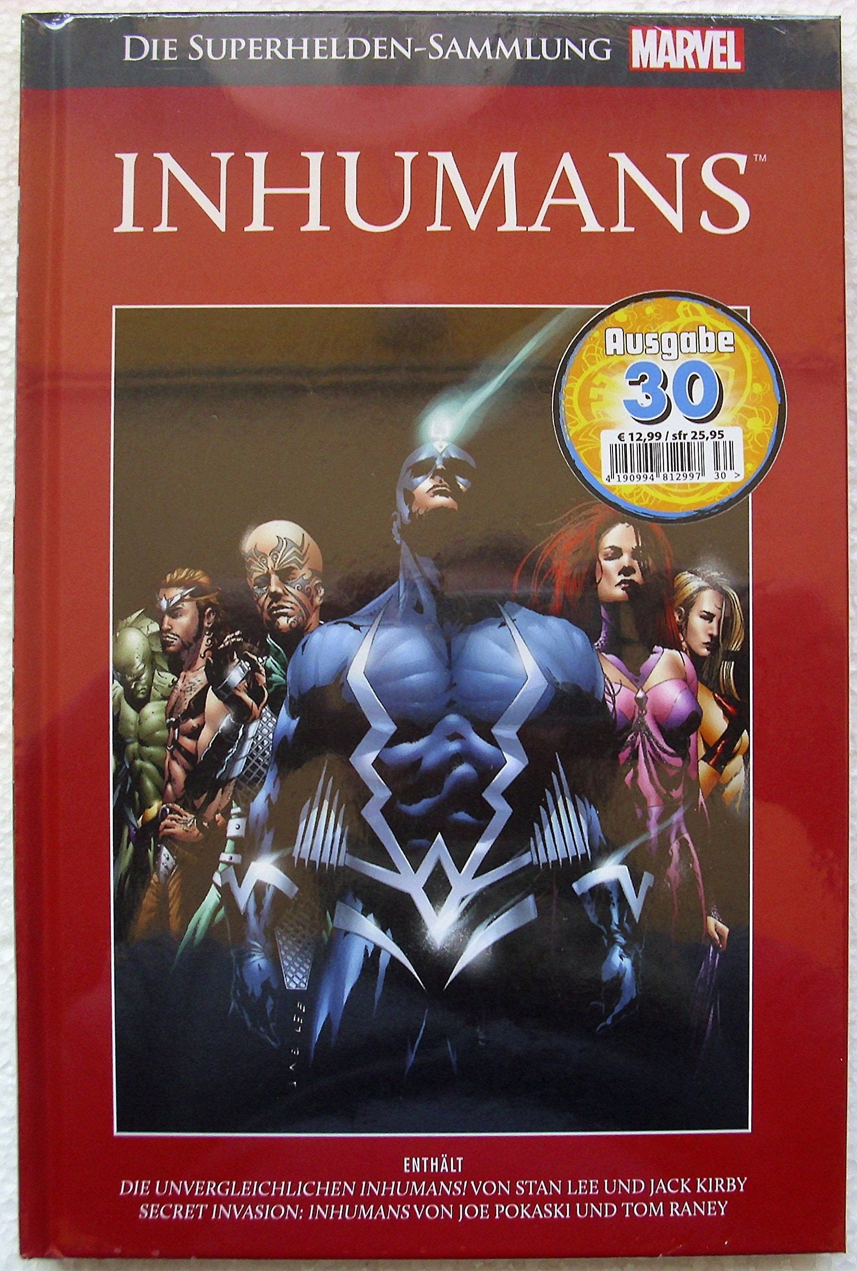 Die Marvel Superhelden Sammlung Ausgabe 30: Inhumans Books