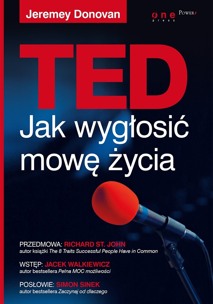 TED Jak wygłosić mowę życia book