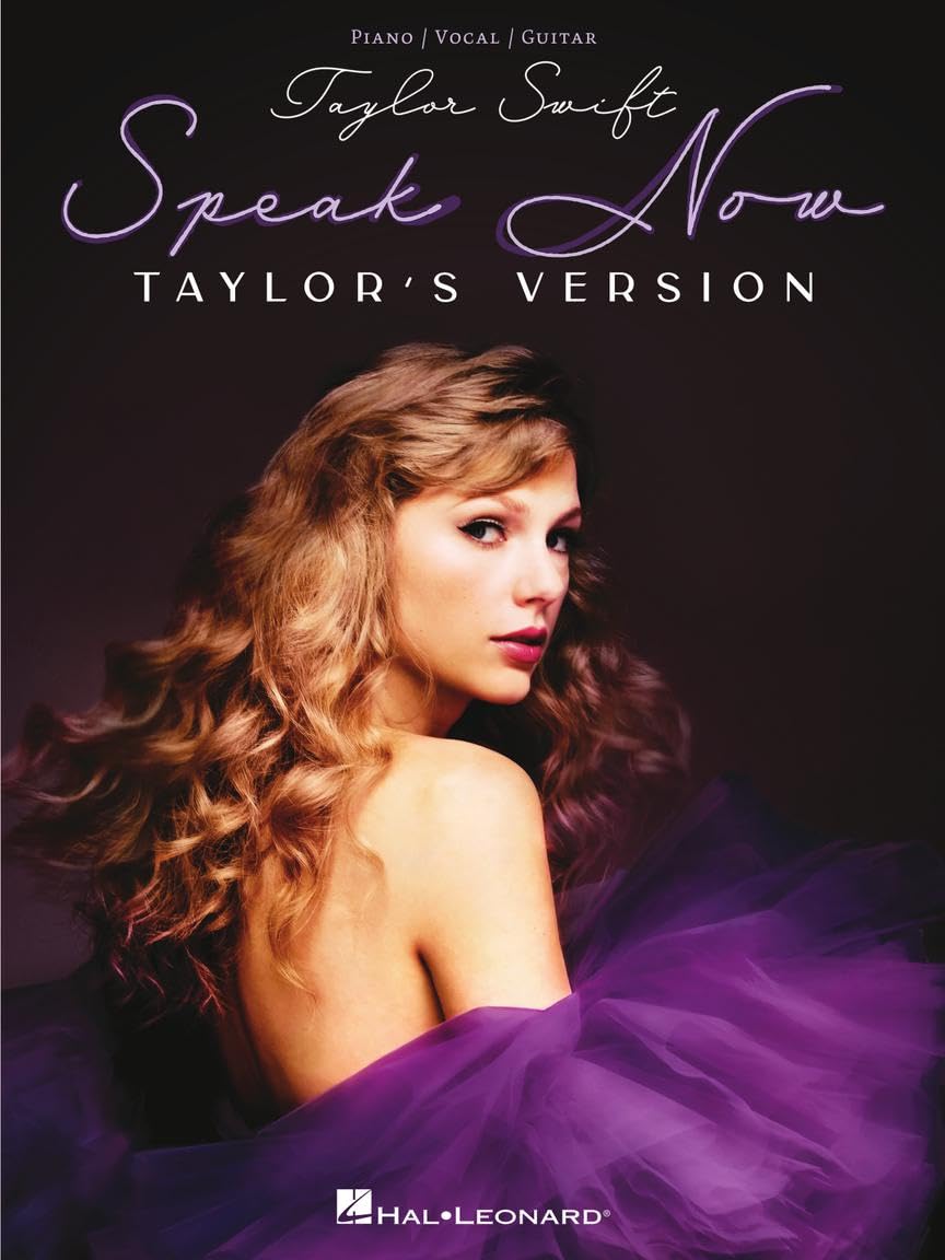 Taylor Swift - Speak Now (Taylor's Version). Piano, Voix & Guitare. book