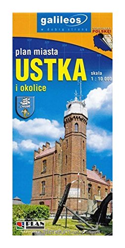 Plan miasta - Ustka i okolice (Rowy) 1:10 000 Books