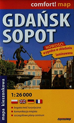 Gdańsk Sopot plan miast 1:26 000: wersja kieszonkowa Maps & Plans