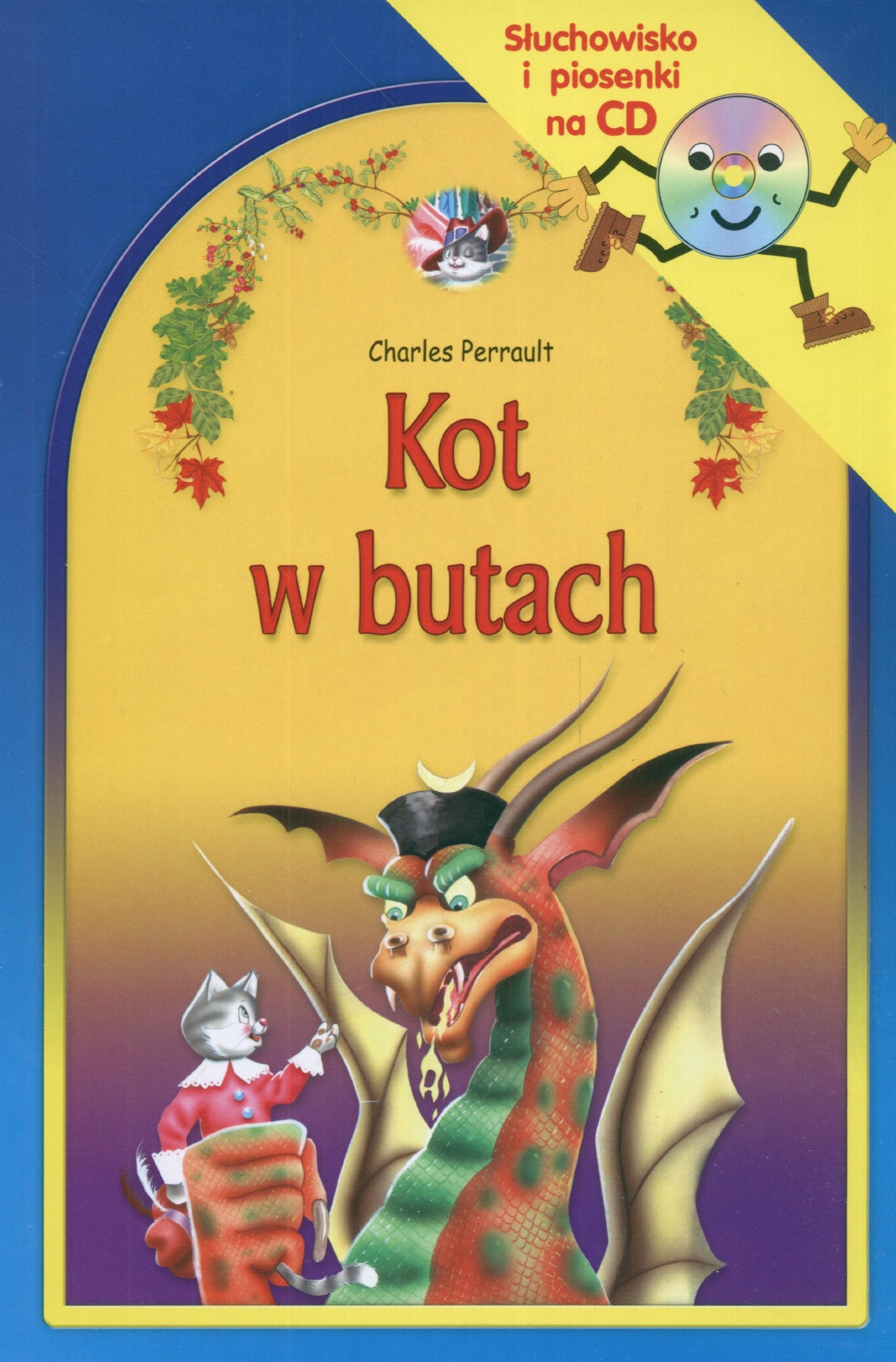 Kot w butach Słuchowisko i piosenki na CD book