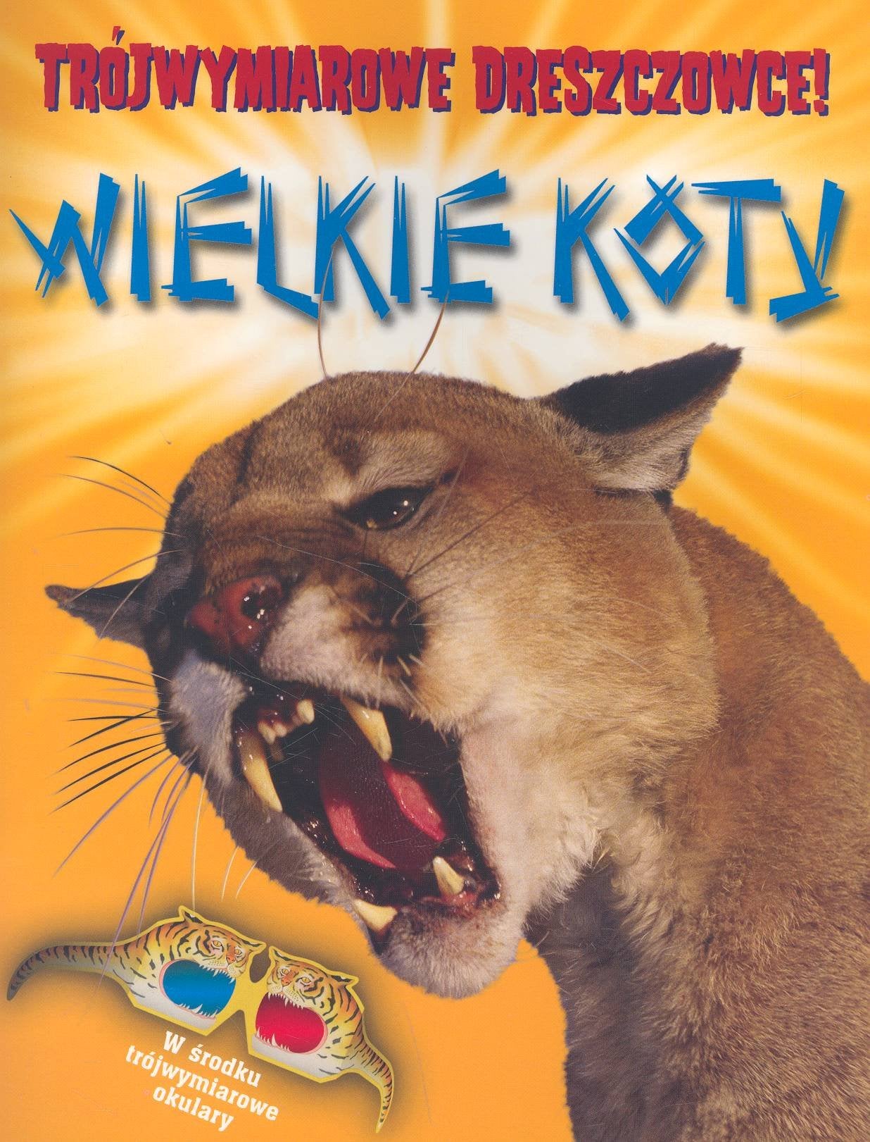 Trójwymiarowe dreszczowce Wielkie koty Books