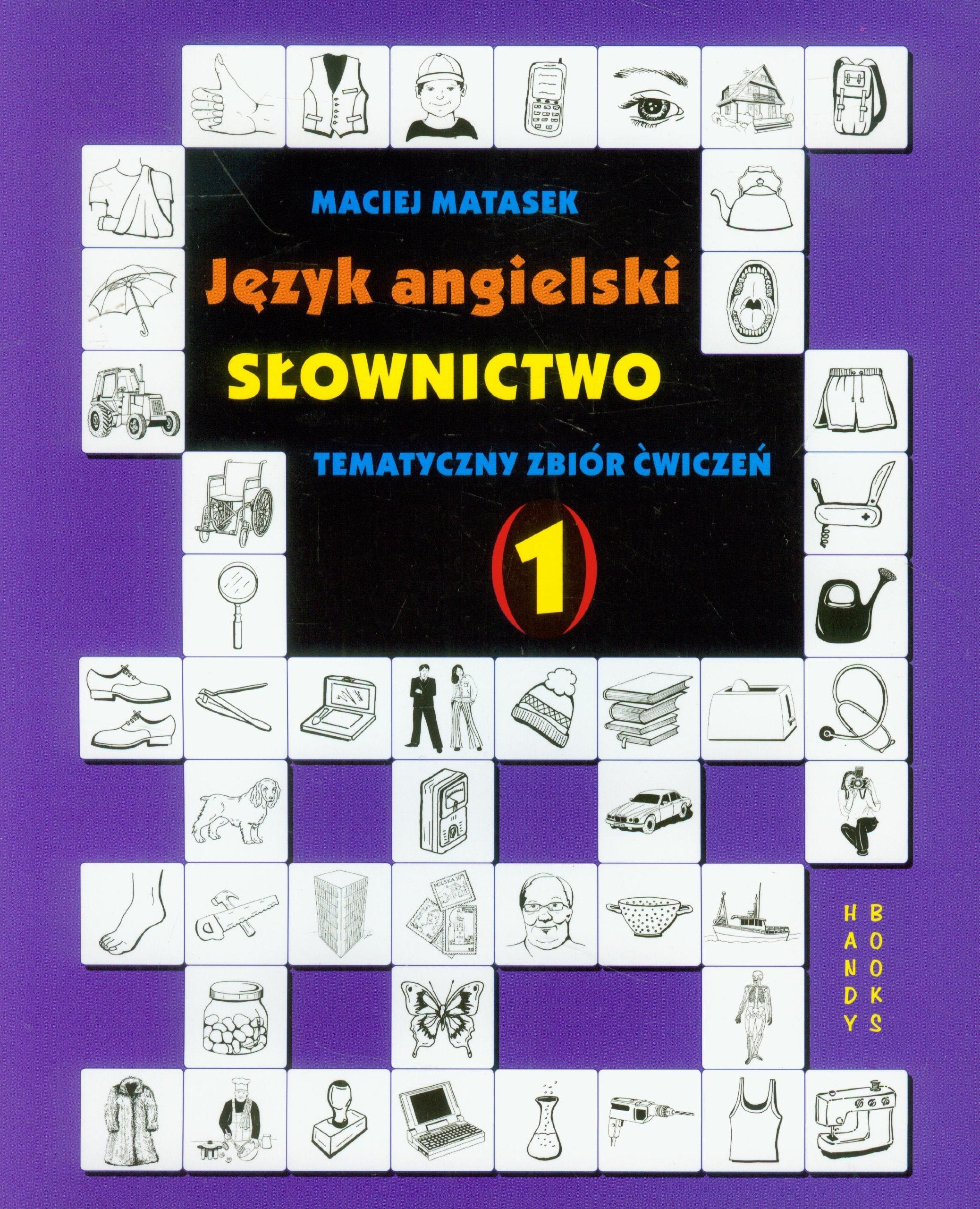 Język angielski Słownictwo Tematyczny zbiór ćwiczeń 1 Books