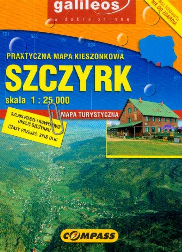 Szczyrk Praktyczna mapa kieszonkowa 1: 25 000 Maps & Plans