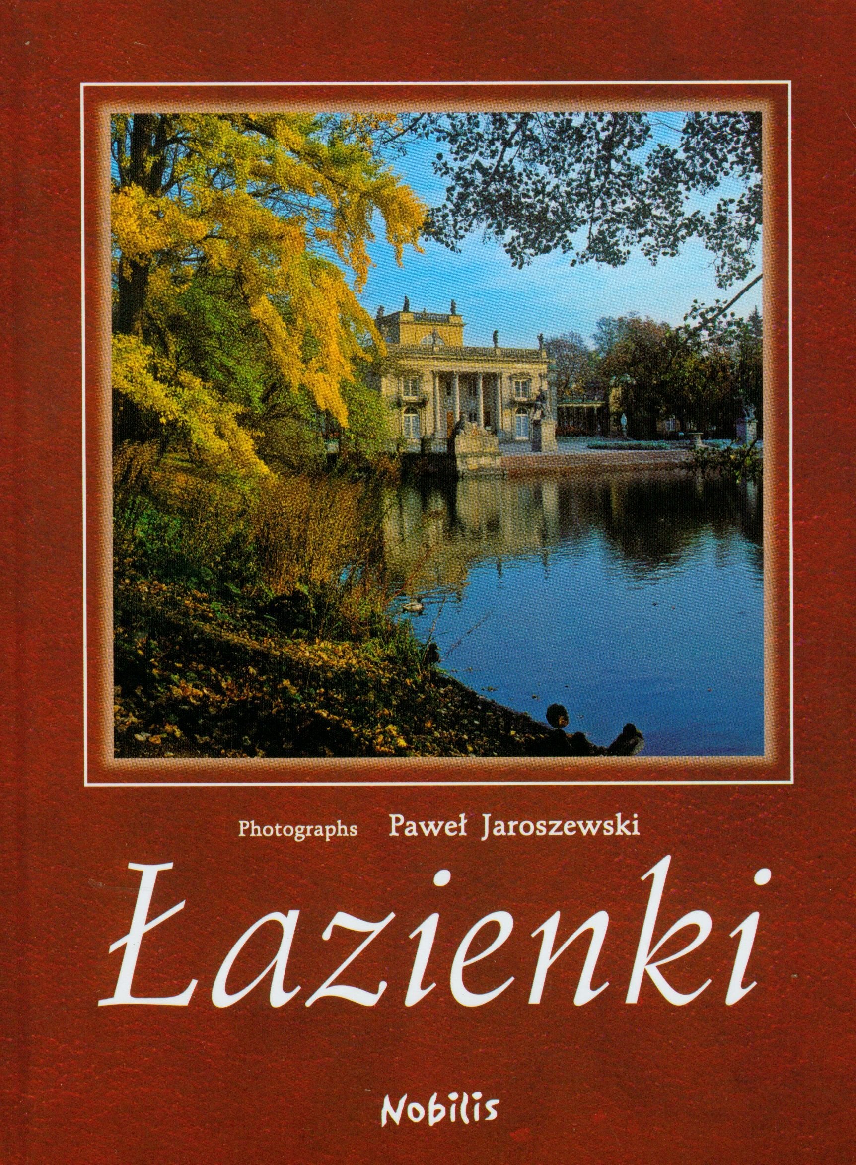 Łazienki wersja angielska: miniatura book