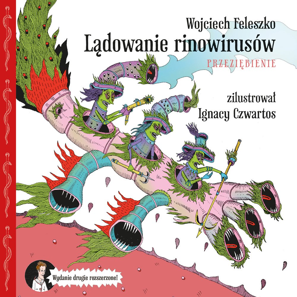 Ladowanie rinowirusow Przeziebienie Children's books