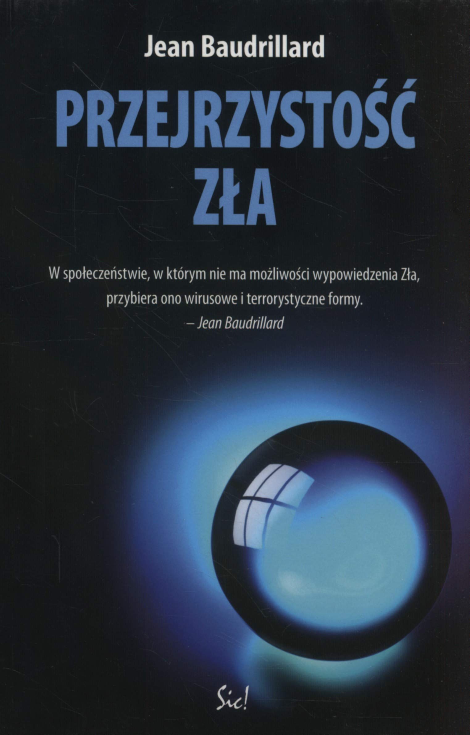 Przejrzystosc zla Philosophy
