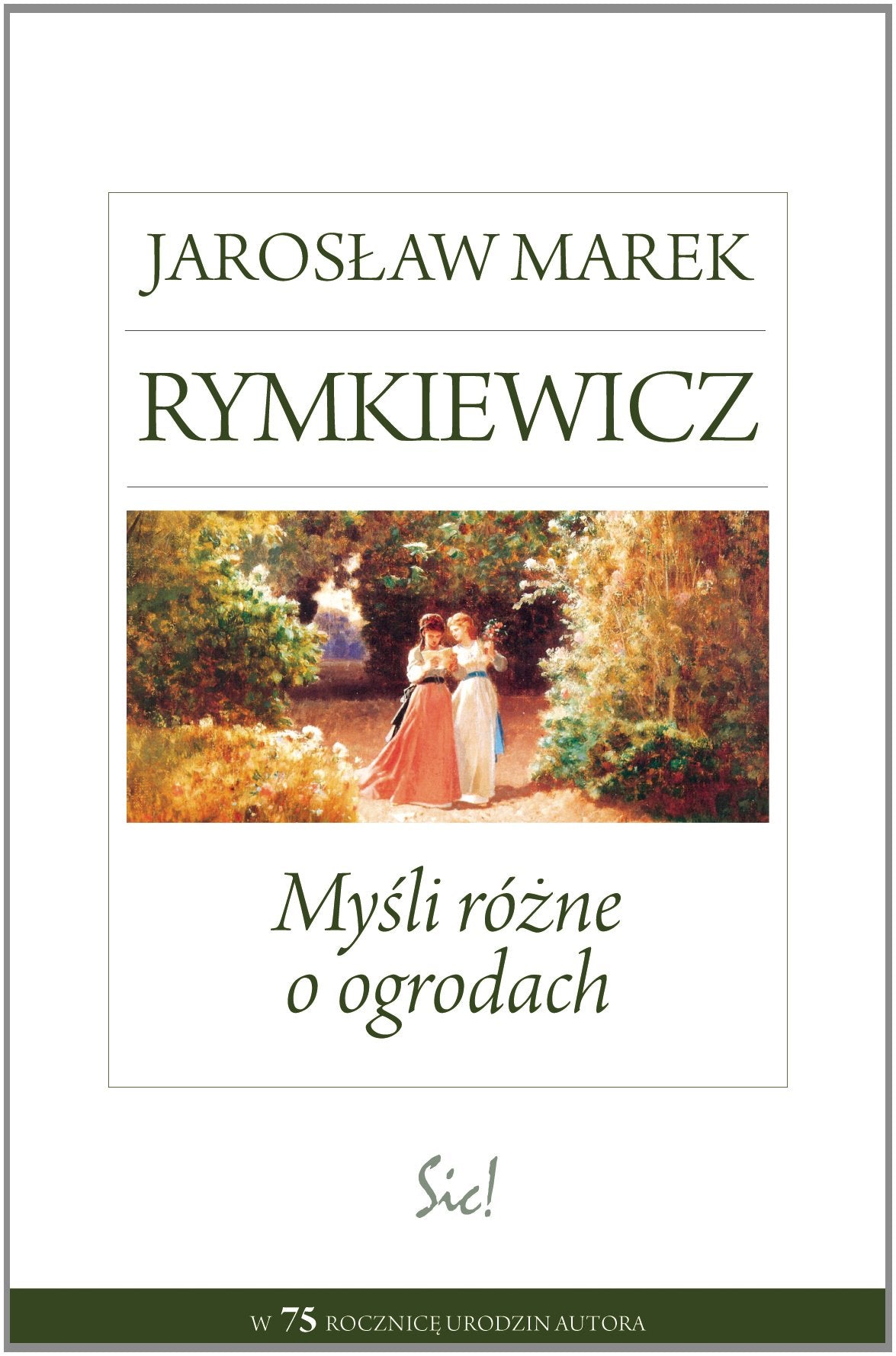 Mysli rozne o ogrodach Social Sciences