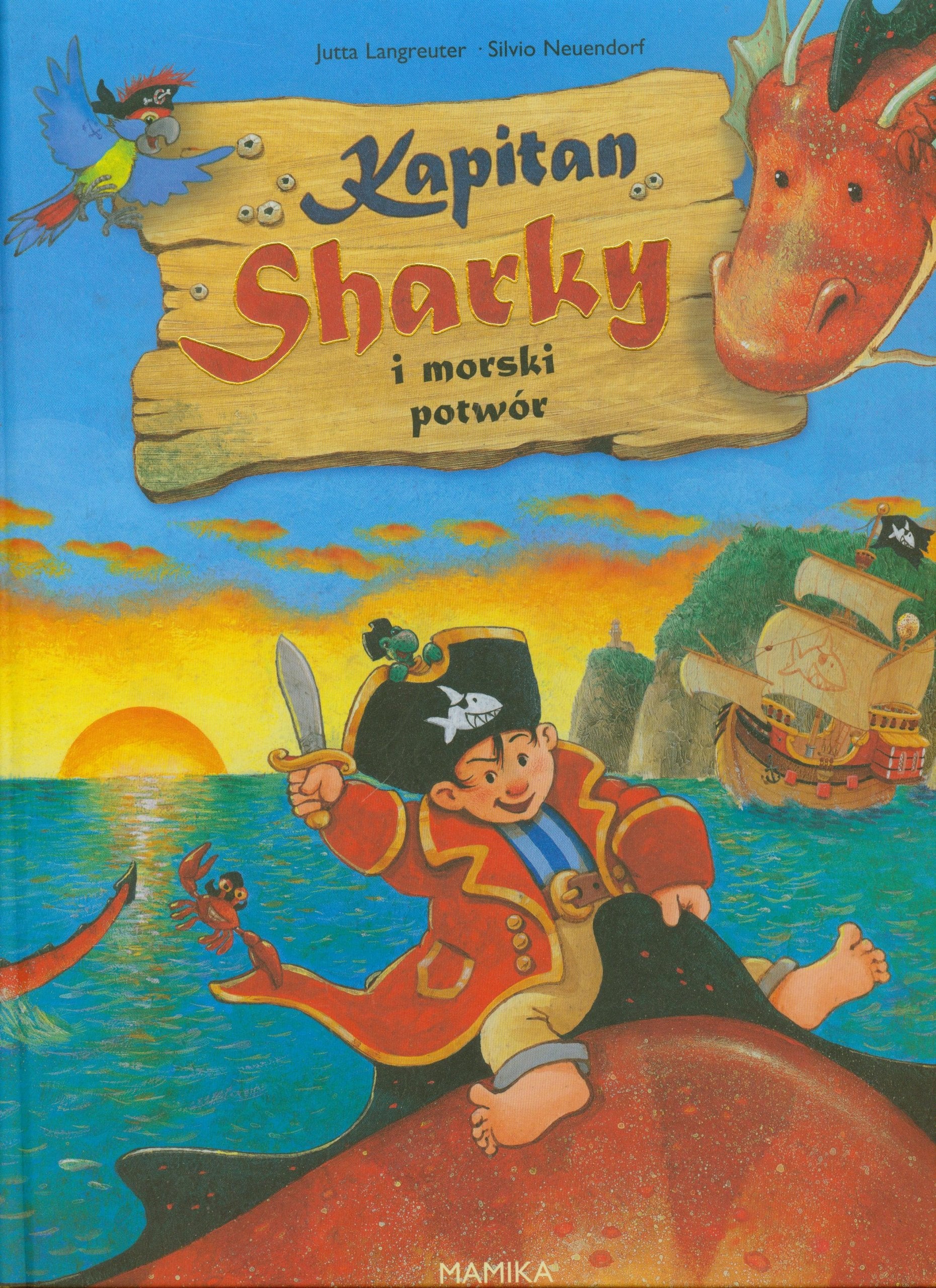 Kapitan Sharky i morski potwór Books