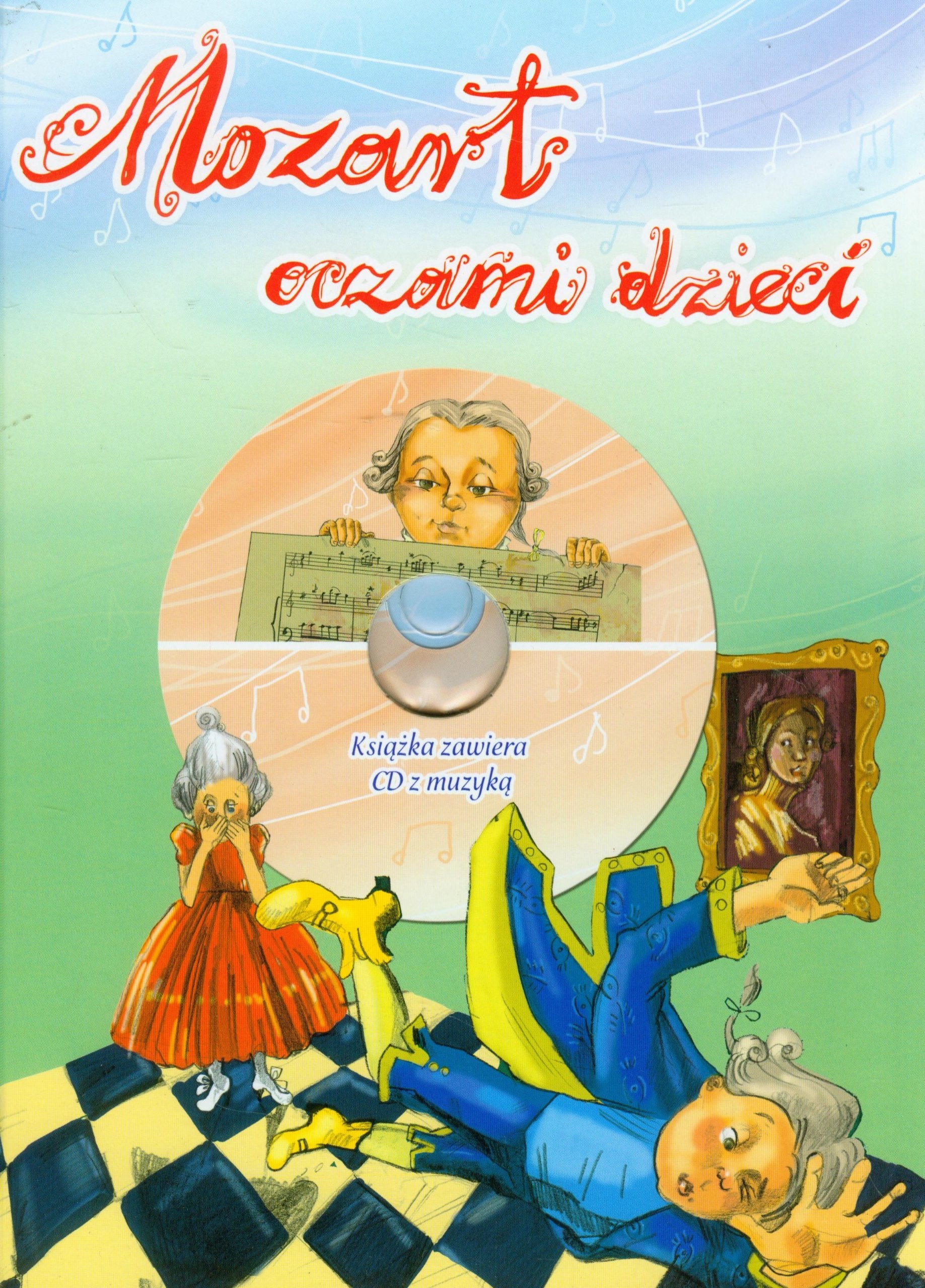 Mozart oczami dzieci z płytą CD Books