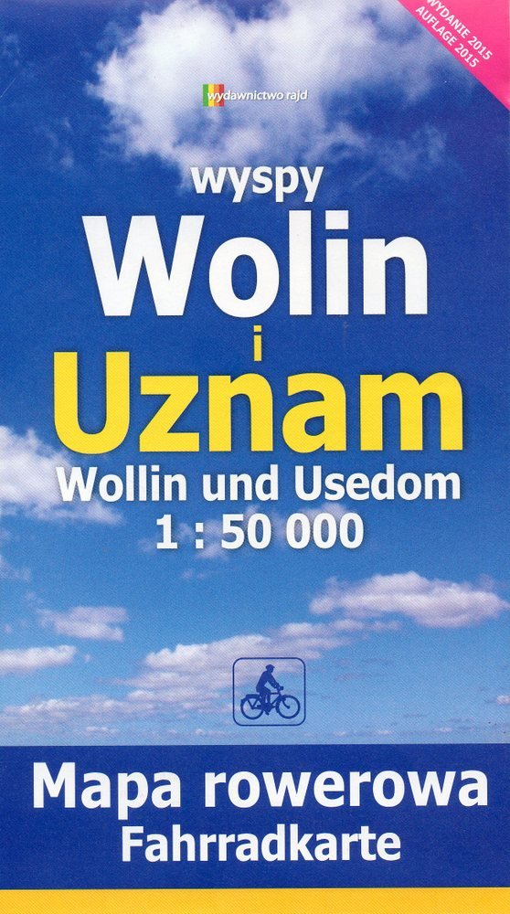 Wyspy Wolin i Uznam mapa rowerowa 1:50 000 Maps & Plans