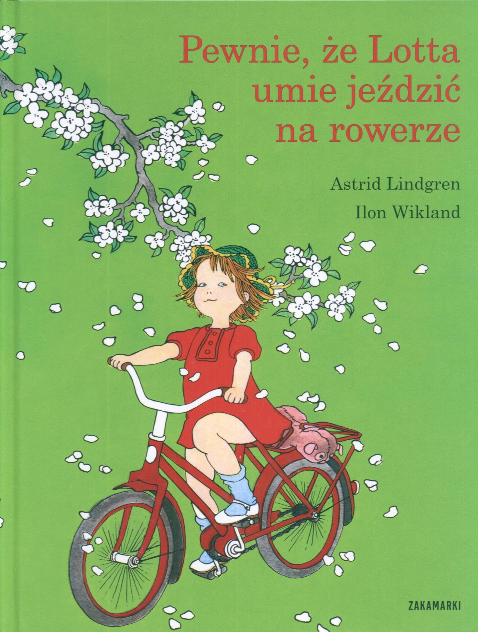 Pewnie że Lotta umie jeździć na rowerze book