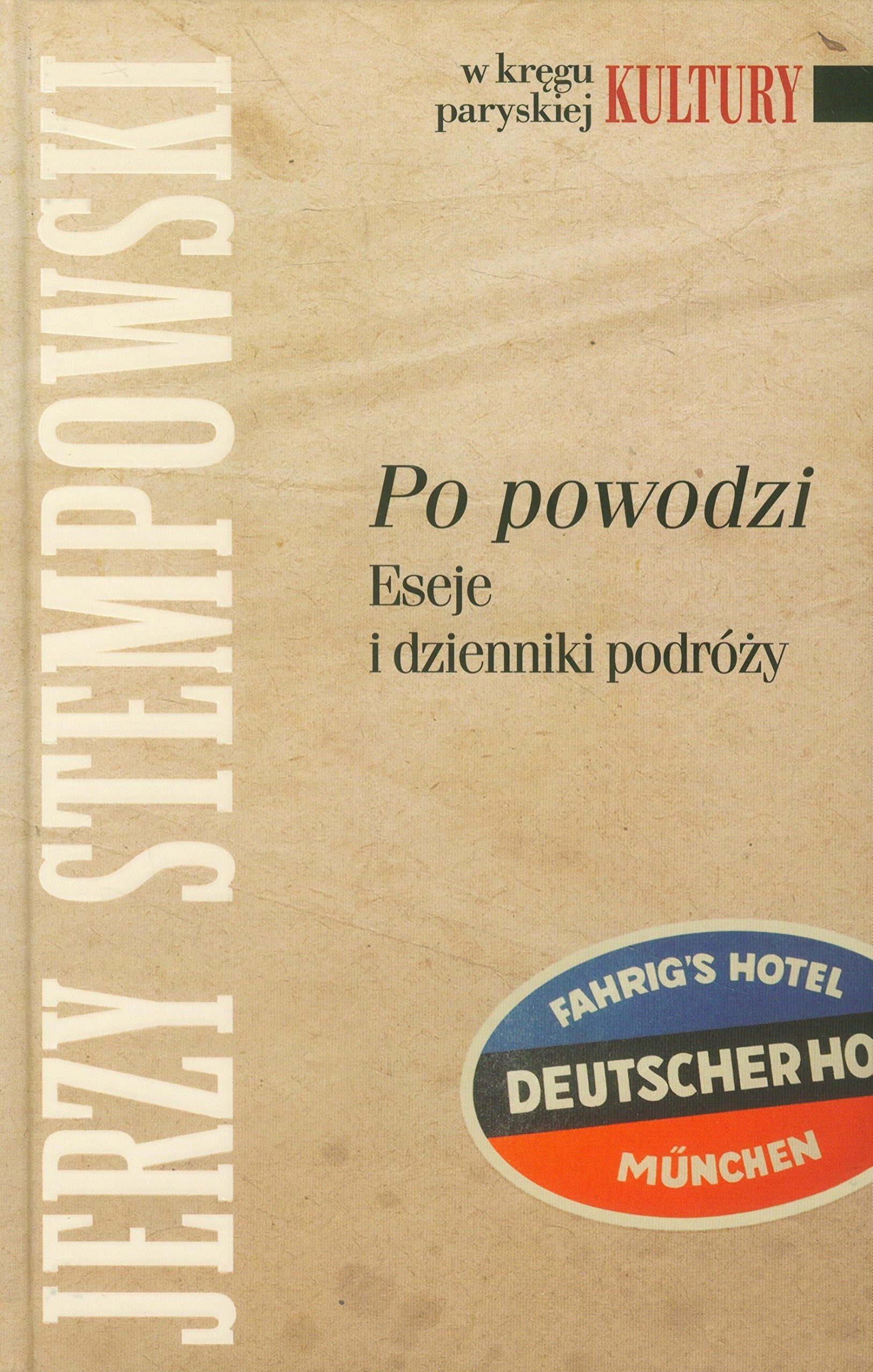 Po powodzi: Eseje i dzienniki podróży Books