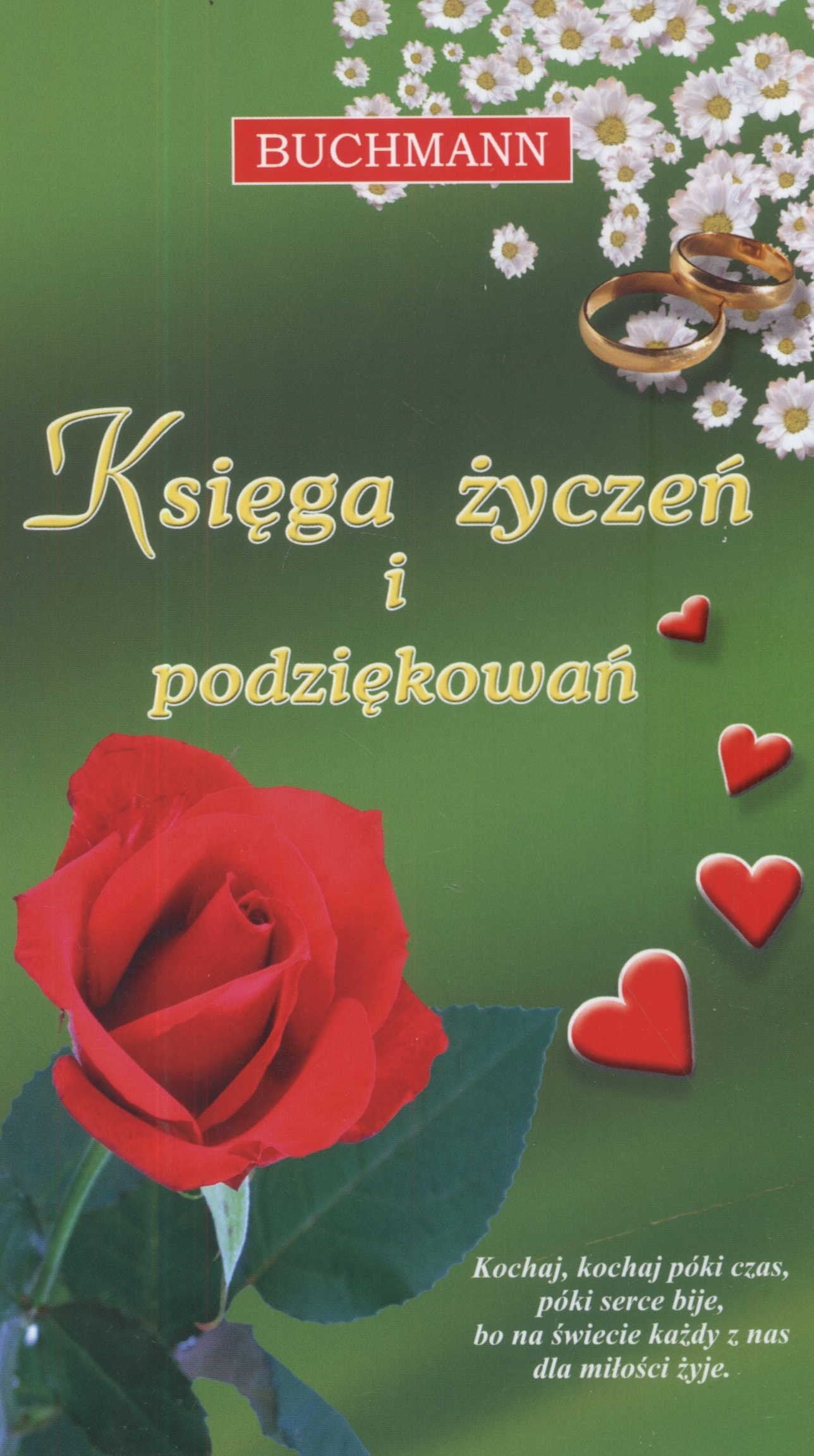 Księga życzeń i podziękowań Books