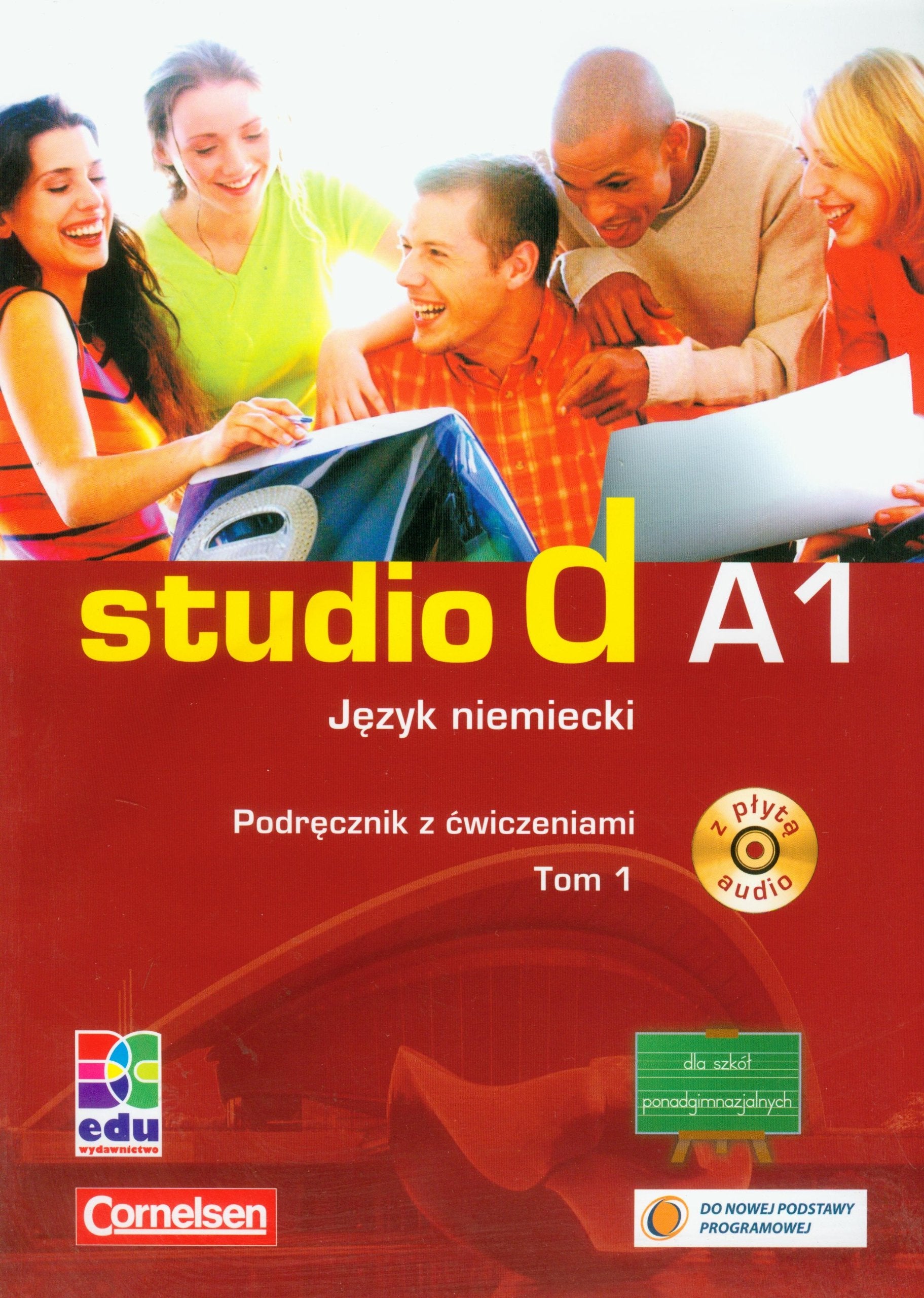 Studio d A1 Jezyk niemiecki Podrecznik z cwiczeniami. Tom 1 z plyta CD. Books
