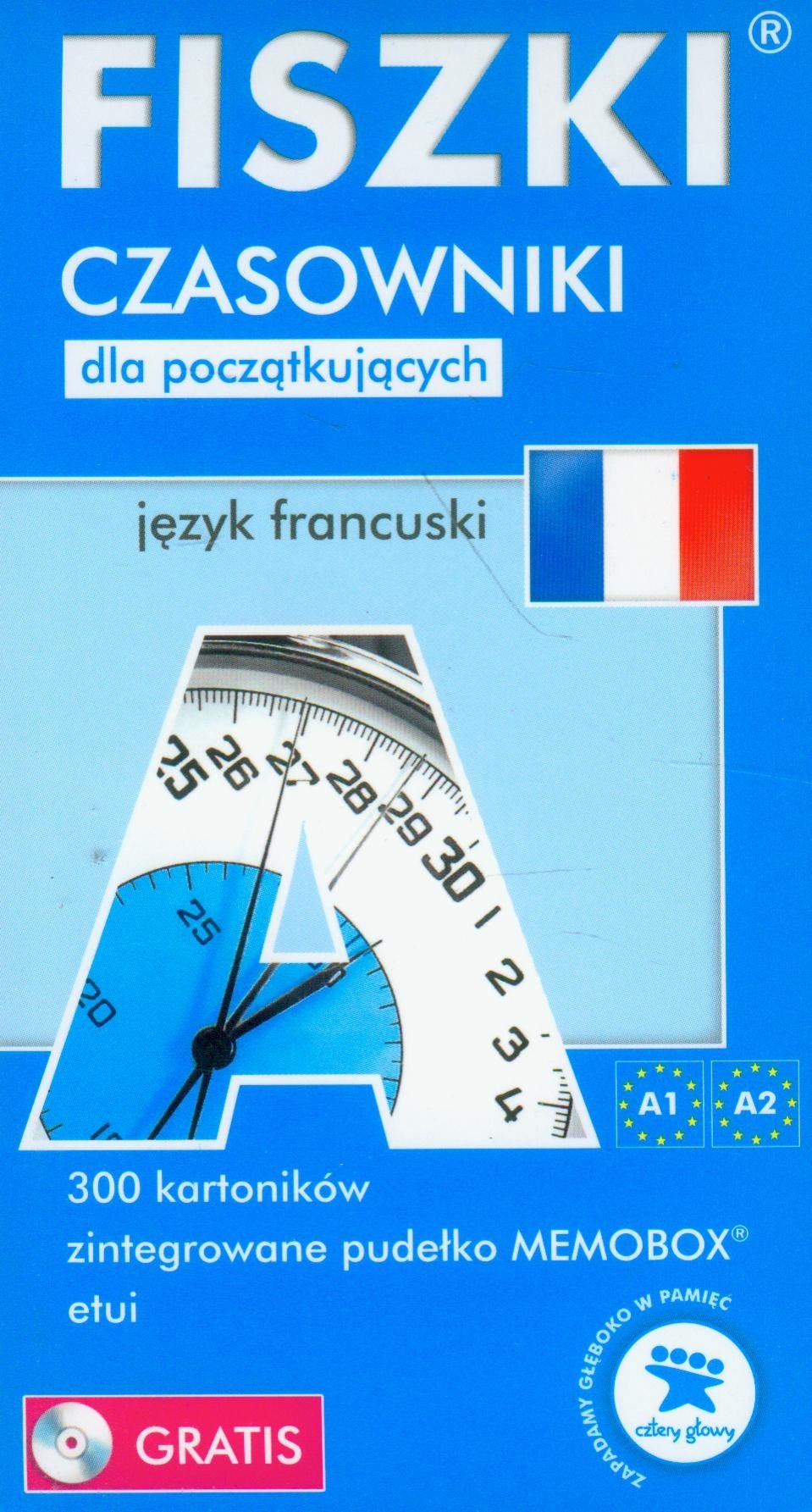 FISZKI jezyk francuski Czasowniki: dla poczatkujacych Books