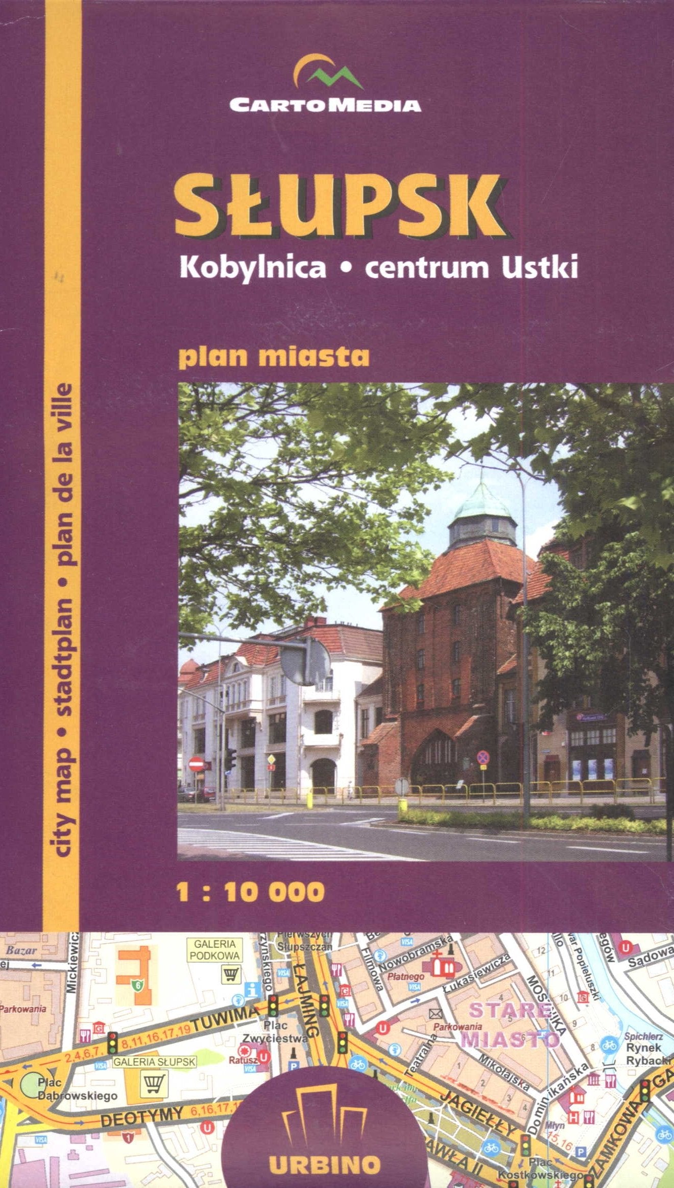 Slupsk plan miasta 1:10 000 book