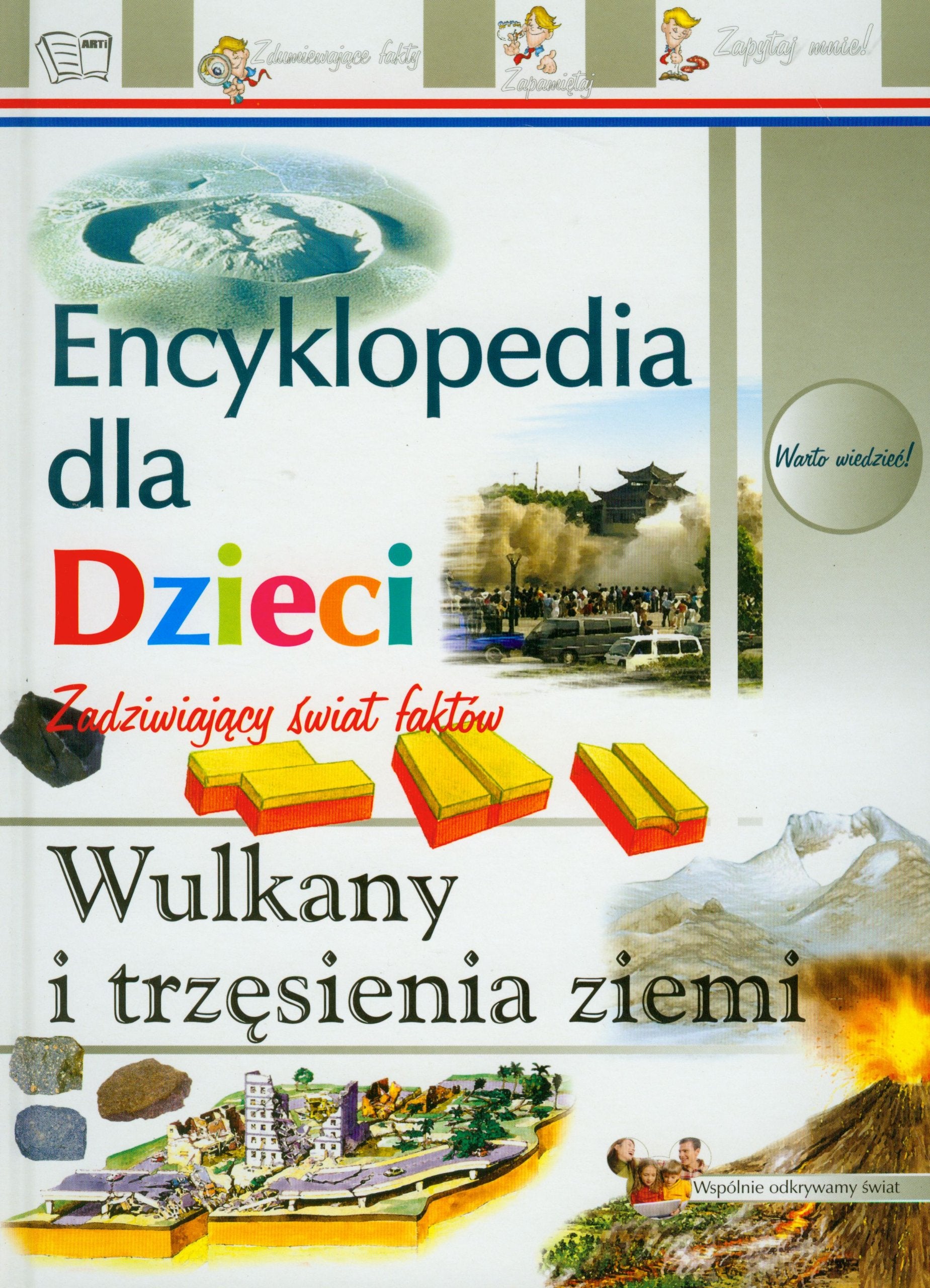Wulkany i trzesienia ziemi Encyklopedia dla dzieci Books