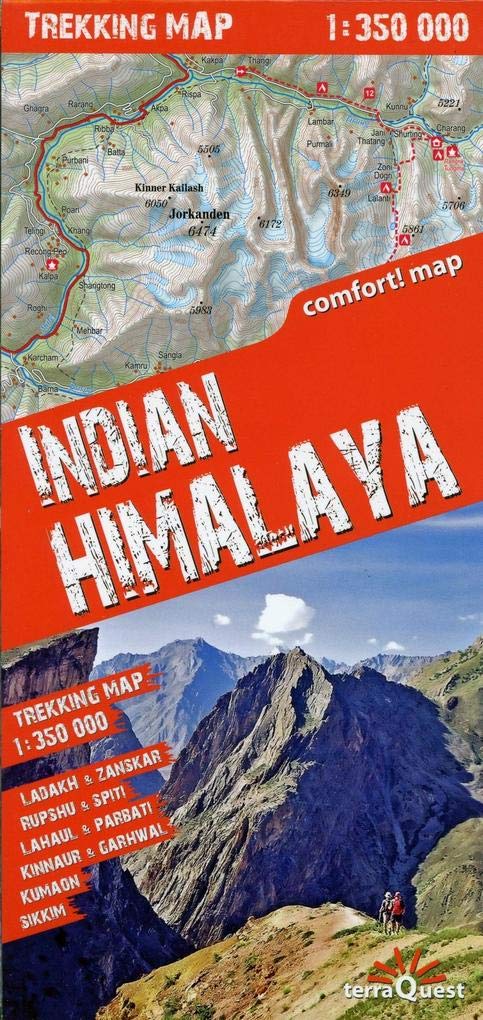 Himalaya Indien (Gb) 1/350.000 book