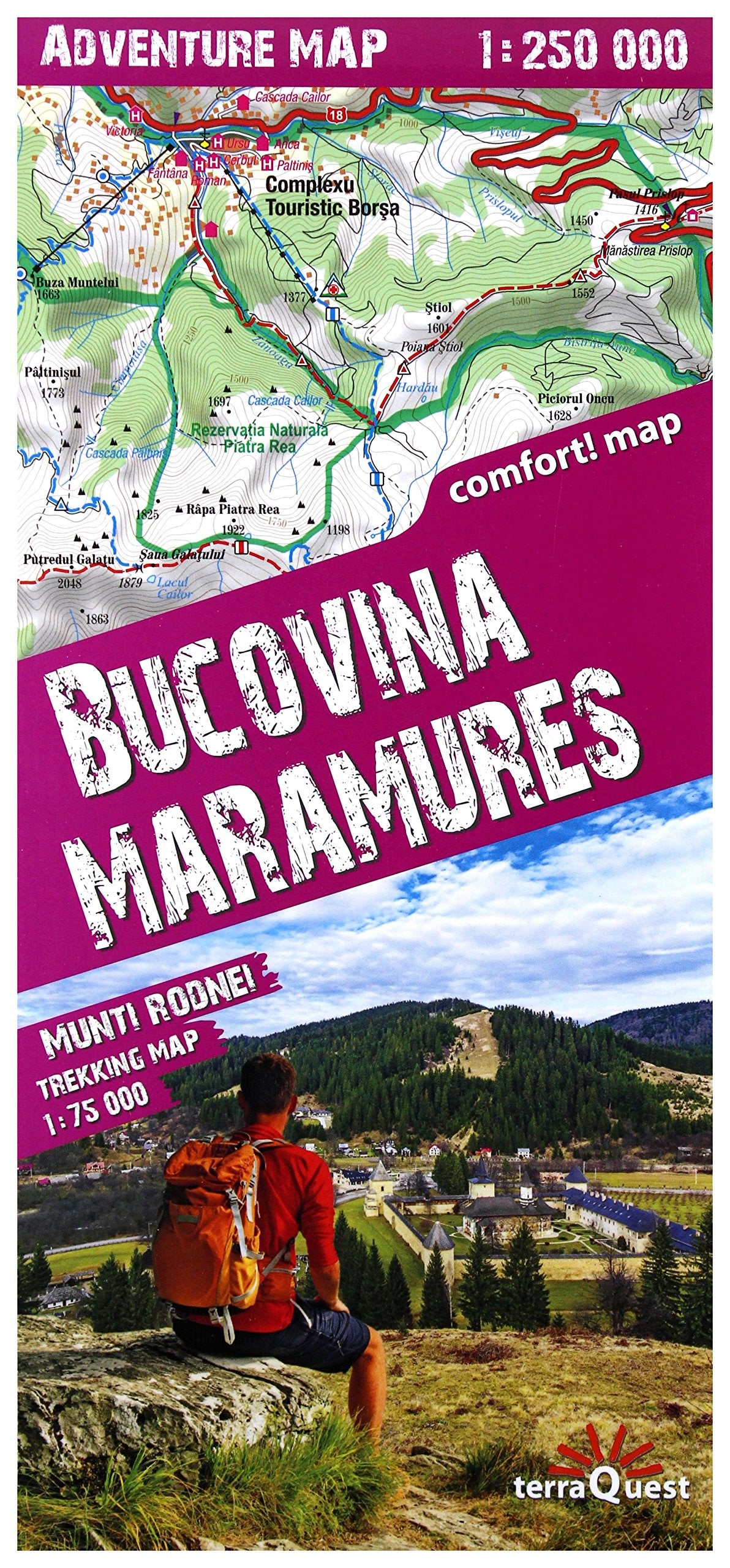 Bucovine, Maramures 1/250.000 (Gb) (Adventure Map) book