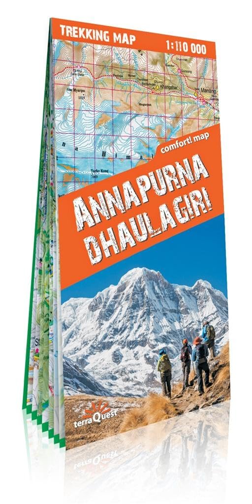 Annapurna, Dhaulagiri 1/110.000 (carte grand format laminée, trekking tQ) book