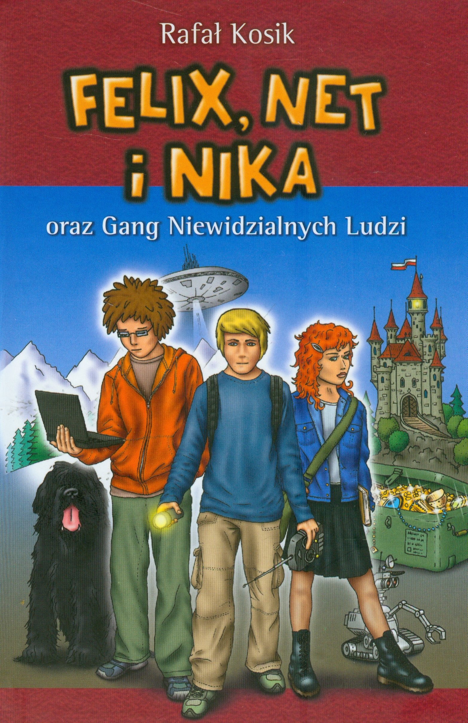 Felix, Net i Nika oraz Gang Niewidzialnych Ludzi Tom 1 Books