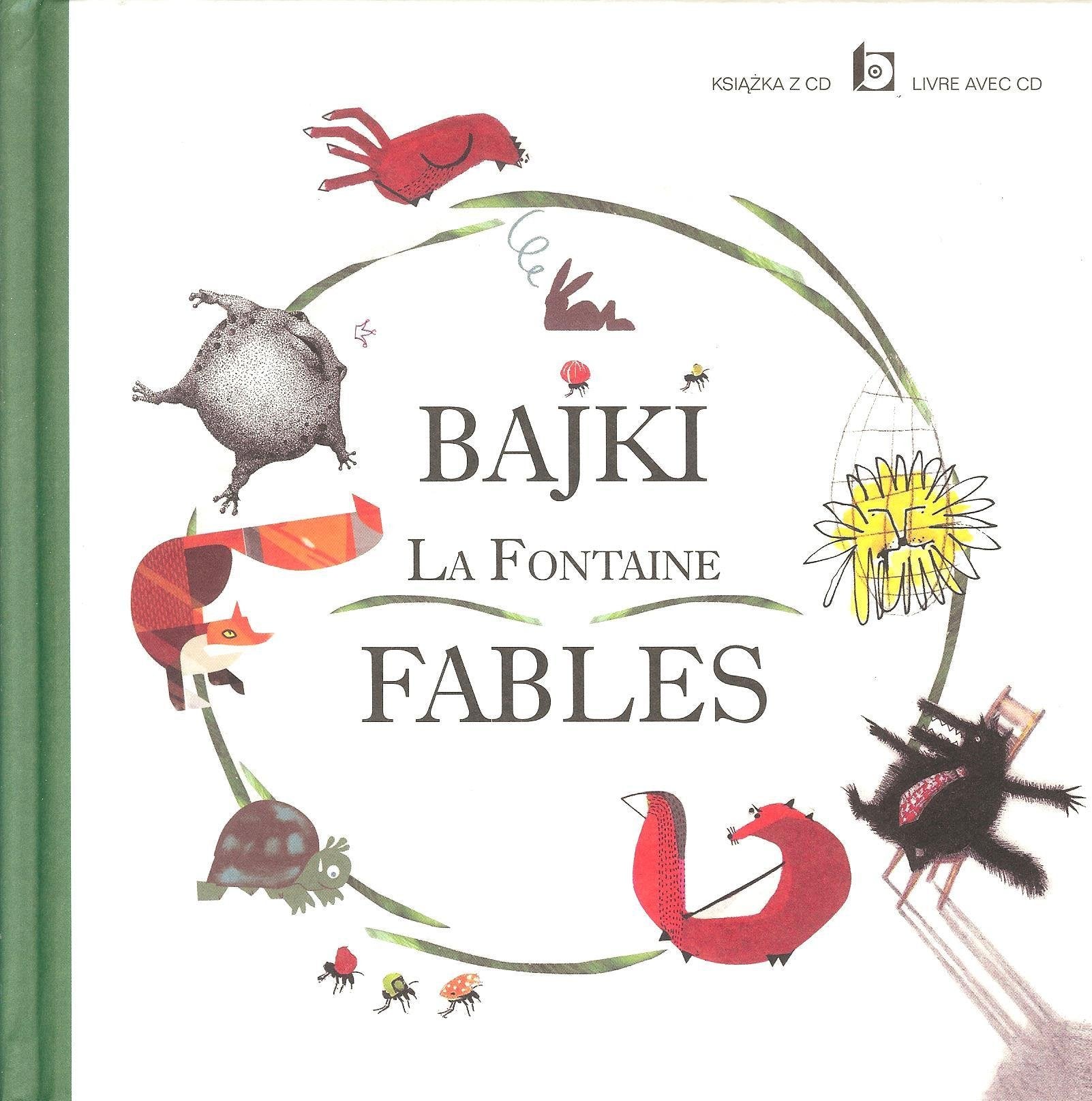 Bajki La Fontaine Fables + CD Books