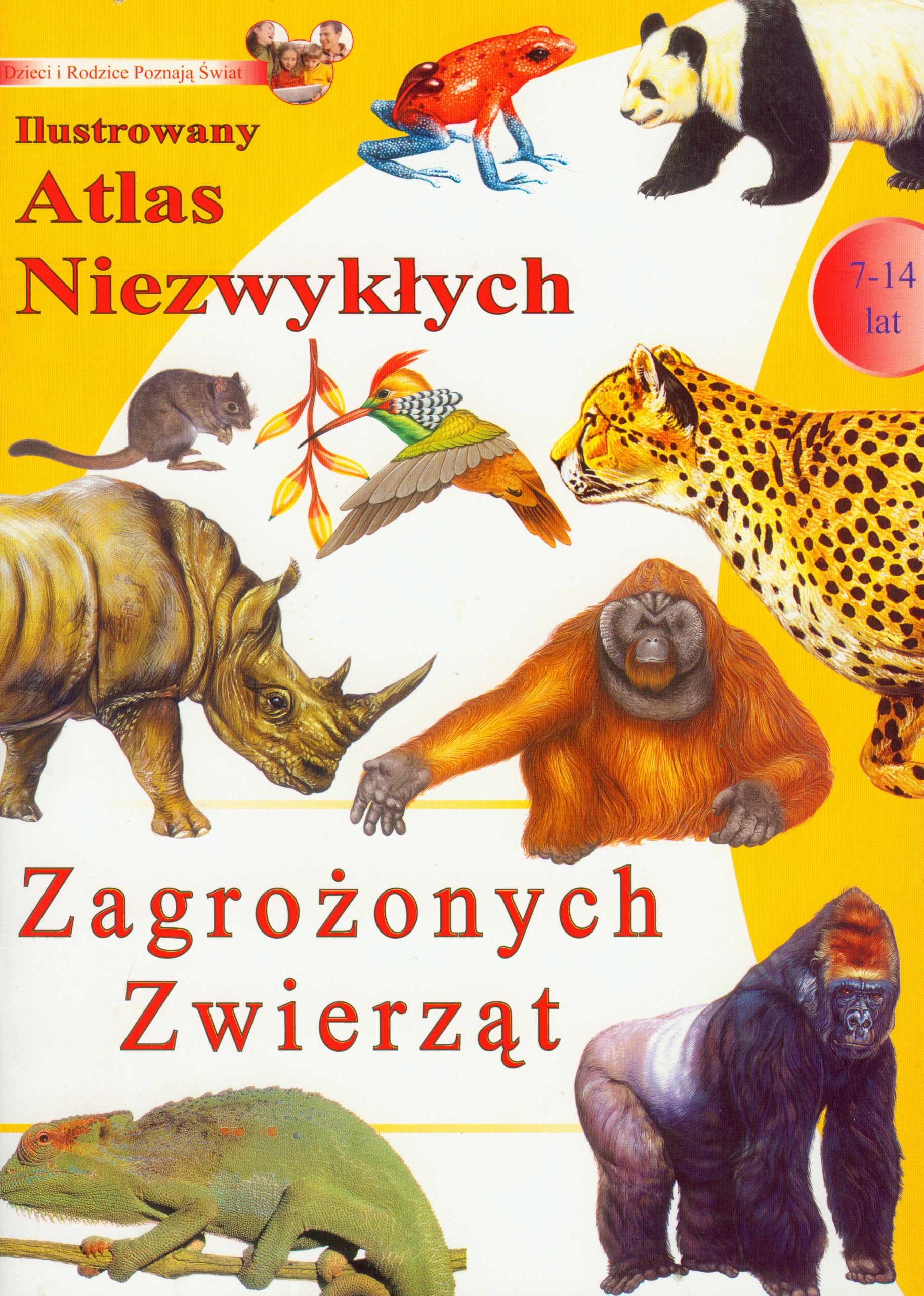 Ilustrowany atlas Zagrożonych zwierząt Books