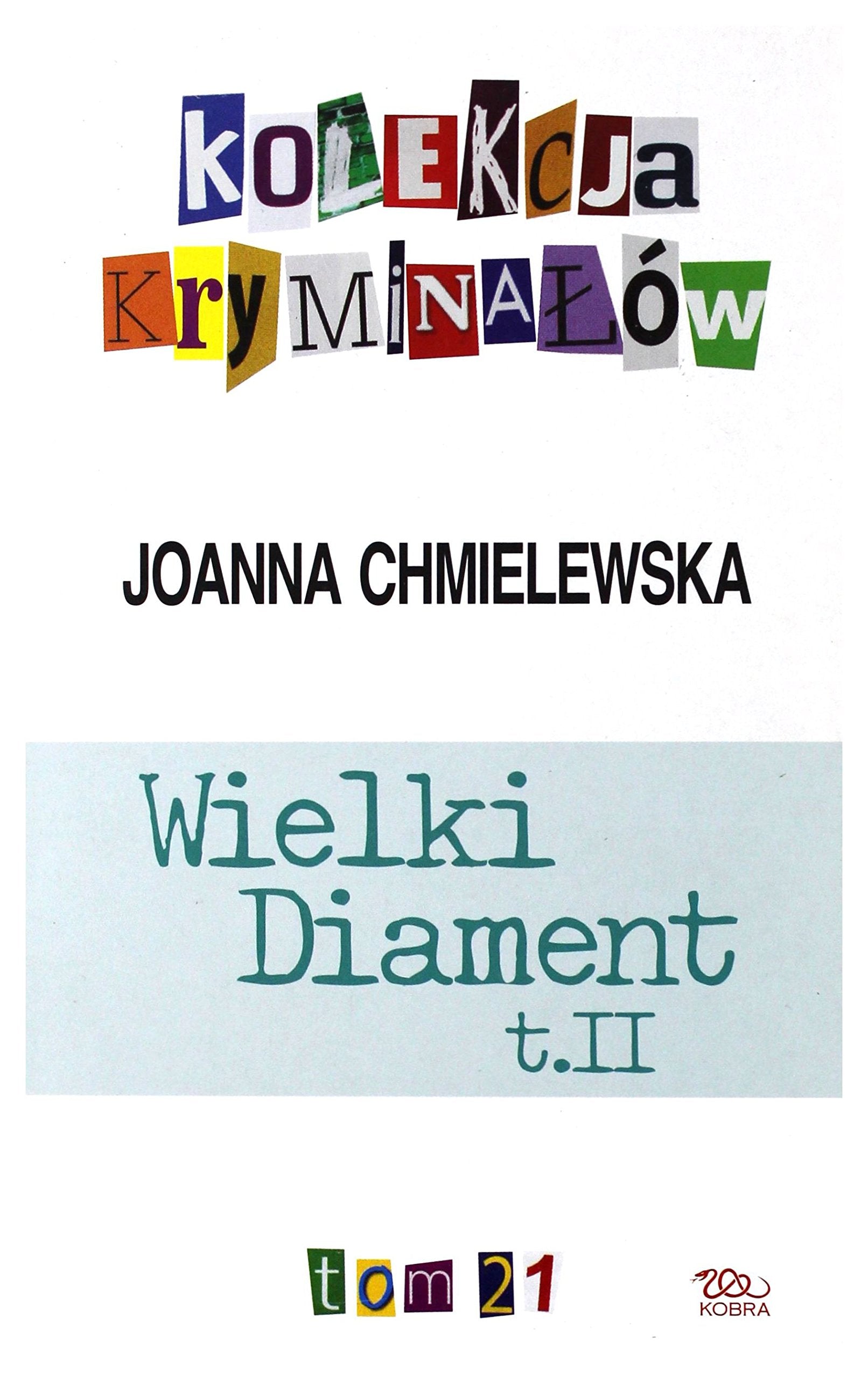 Kolekcja KryminaĹ Ăłw Wielki Diament T.2 (Pocket) - Chmielewska Books