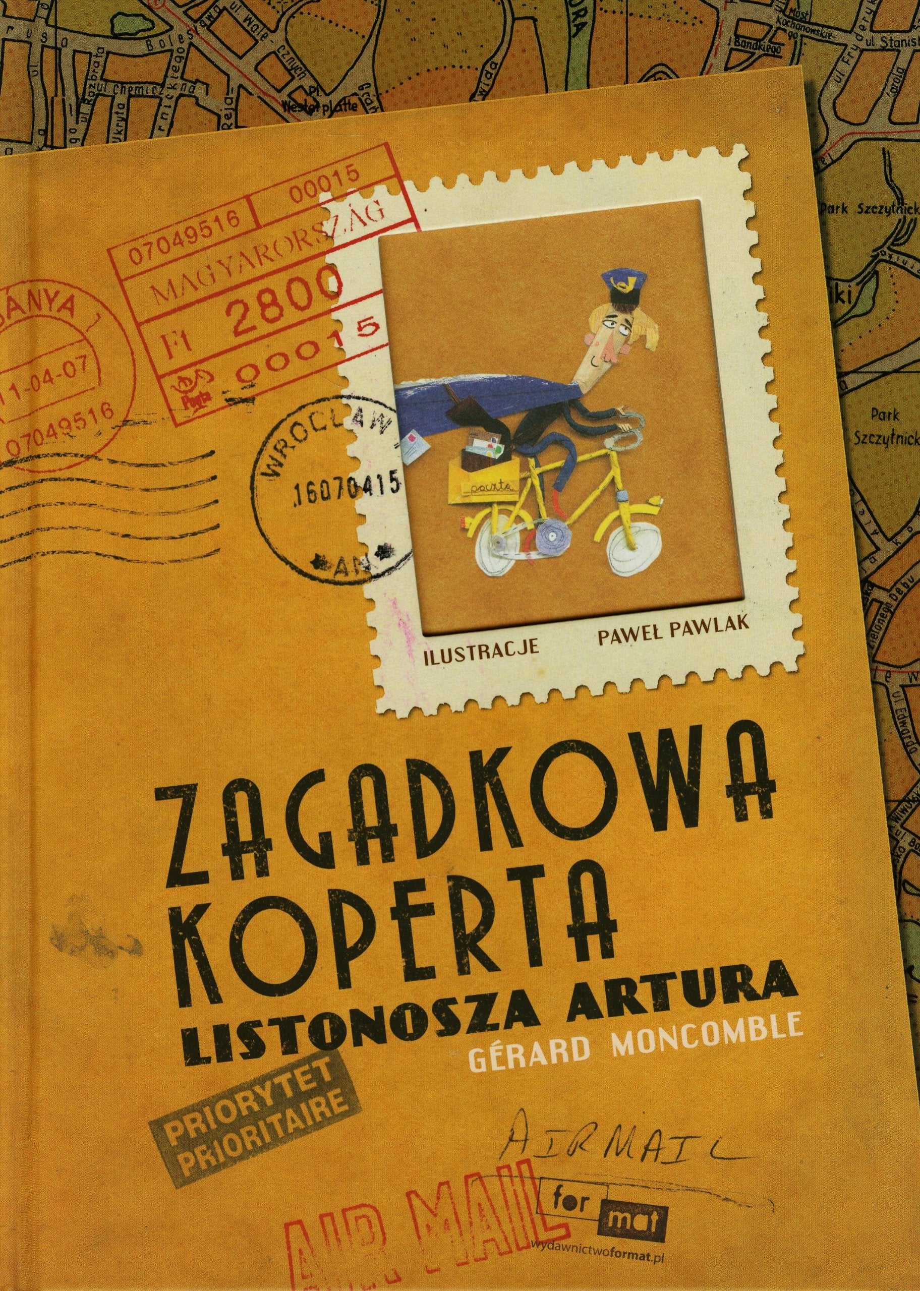 Zagadkowa koperta listonosza Artura Books