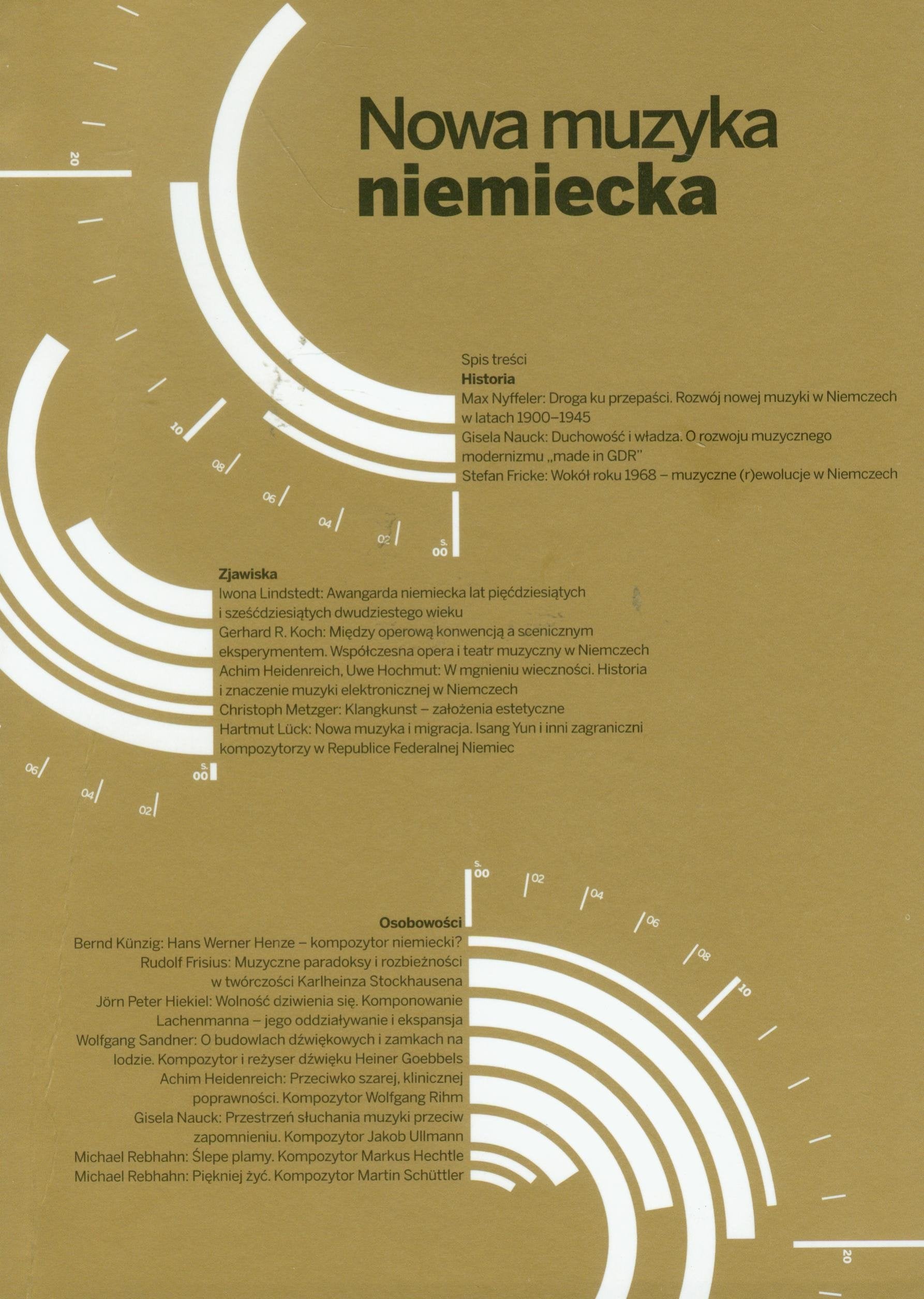 Nowa muzyka niemiecka (LINIA MUZYCZNA) Books