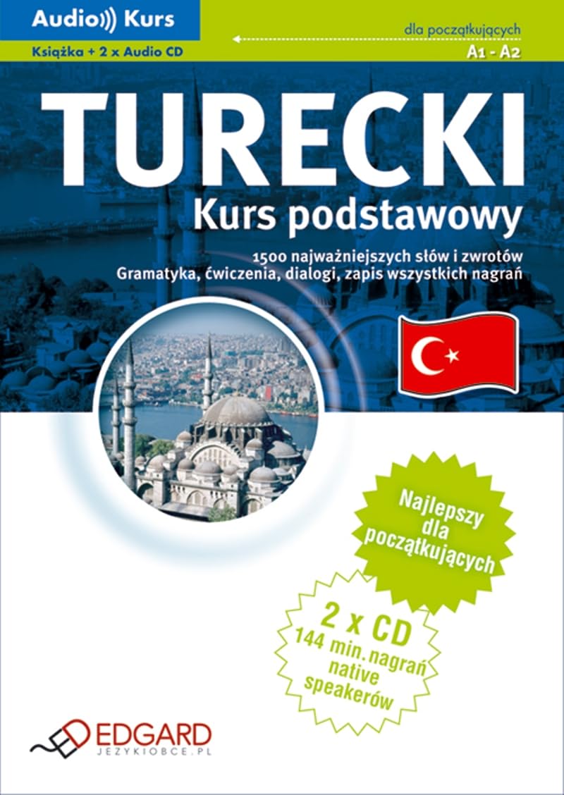 Turecki Kurs podstawowy (CD w komplecie) Film, Art & Culture
