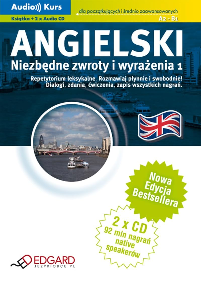 Angielski Niezbędne zwroty i wyrażenia z płytą CD: dla początkujących i średnio zaawansowanych Books