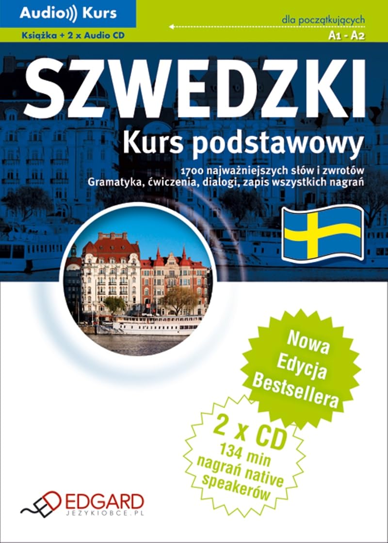 Szwedzki - kurs podstawowy (ksiazka + 2 CD) nowa edycja Books