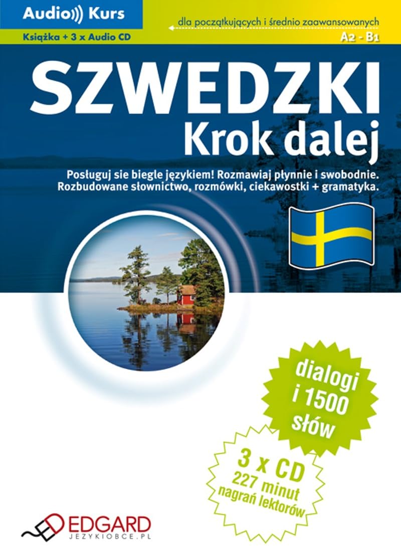 Szwedzki - krok dalej (ksiazka + 3 CD) Books
