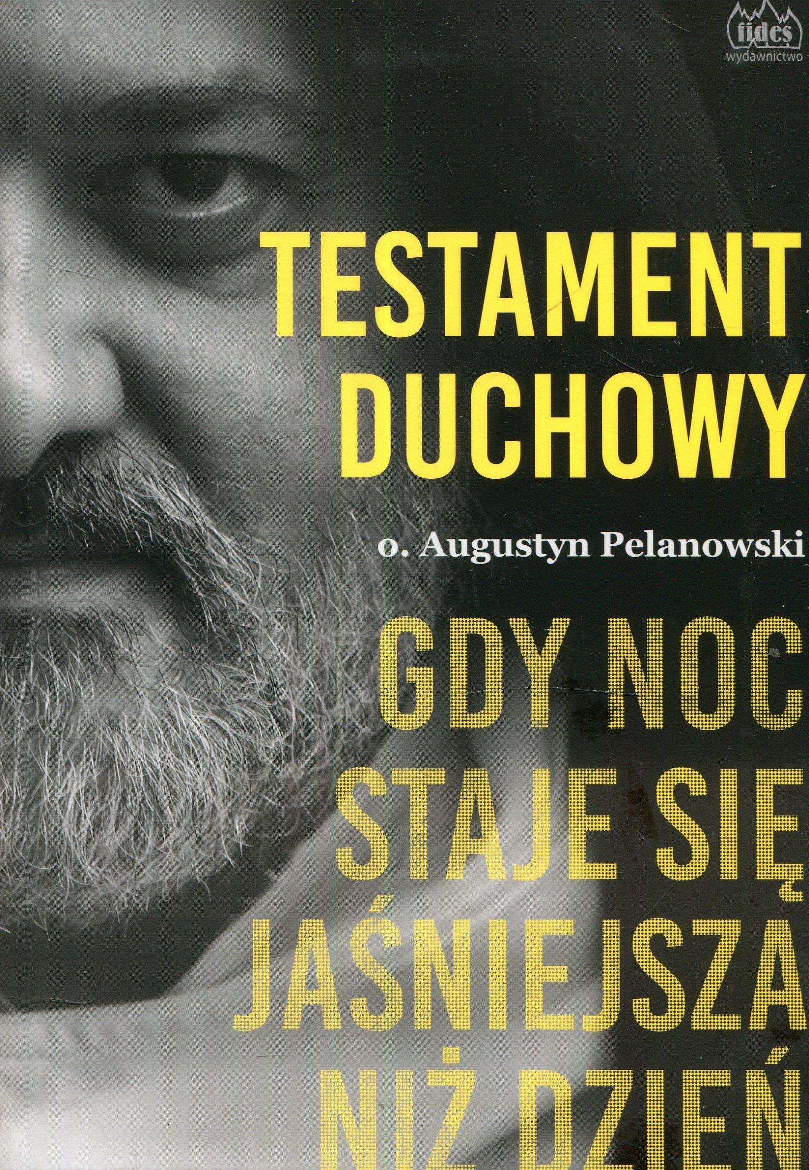 Testament duchowy Gdy noc staje się jaśniejsza niż dzień book