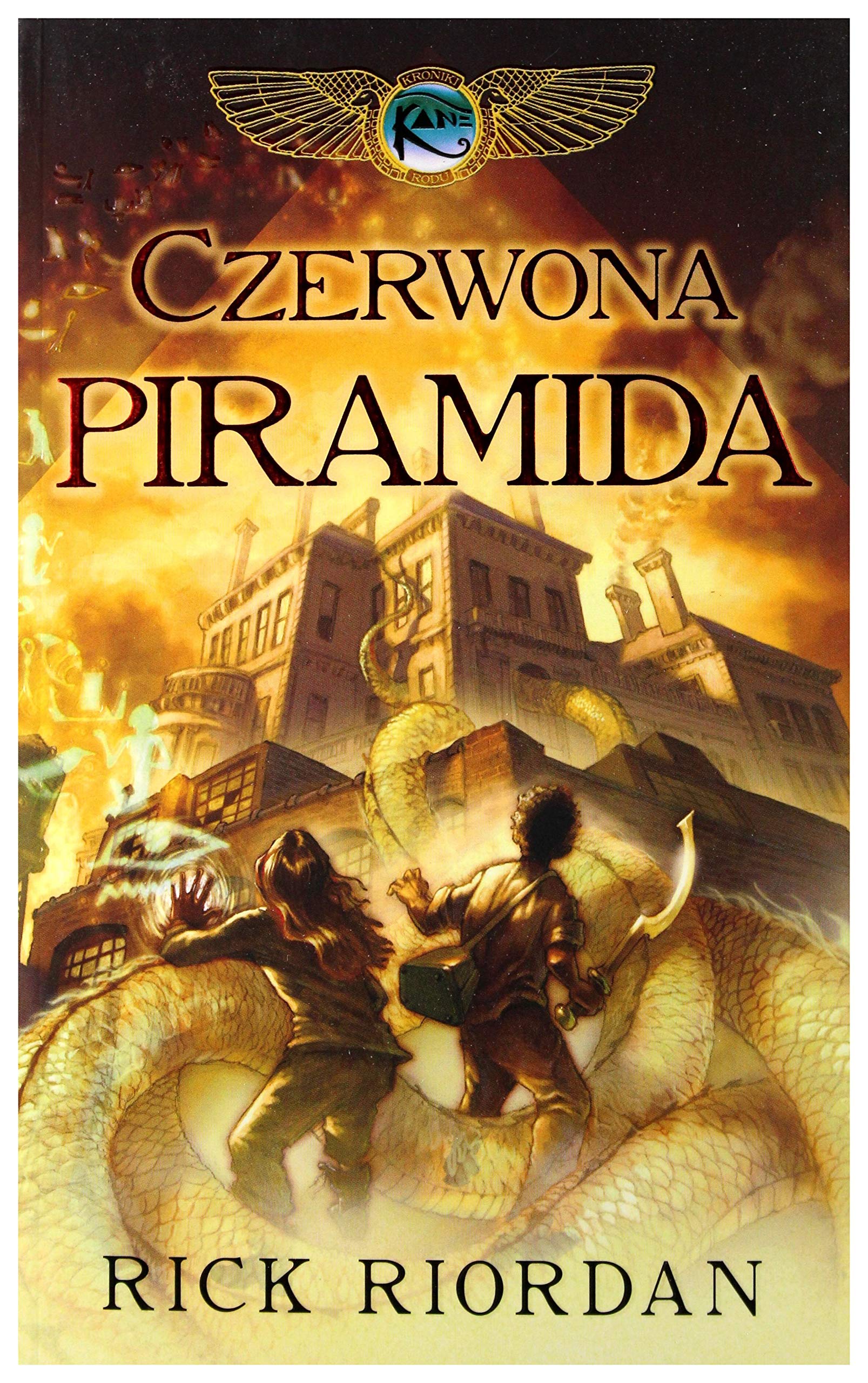 Czerwona piramida (KRONIKI RODU KANE) Books