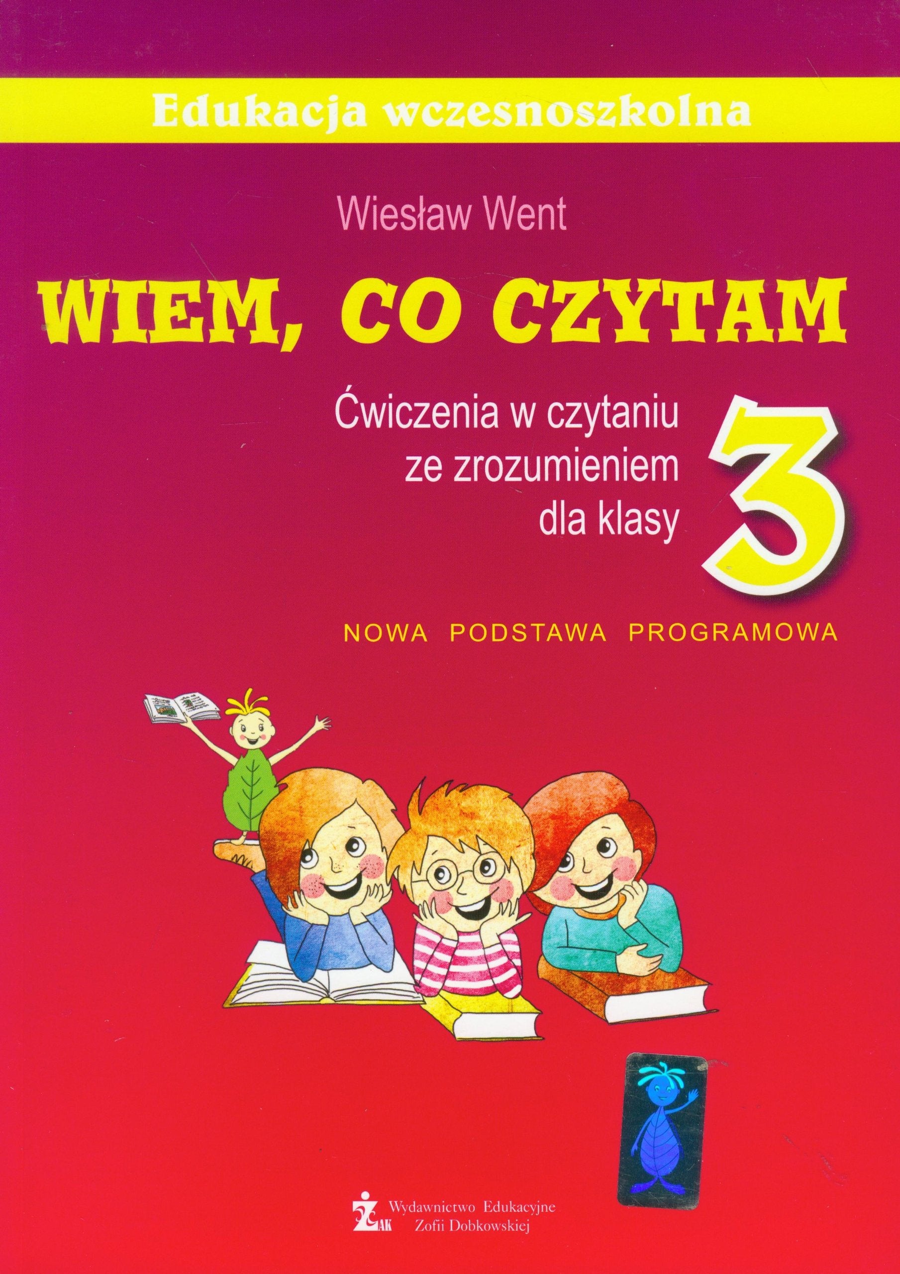 Wiem, co czytam 3 cwiczenia w czytaniu ze zrozumieniem Books