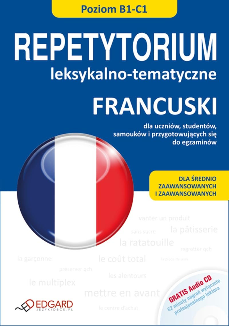 Repetytorium leksykalno-tematyczne. Francuski + CD book