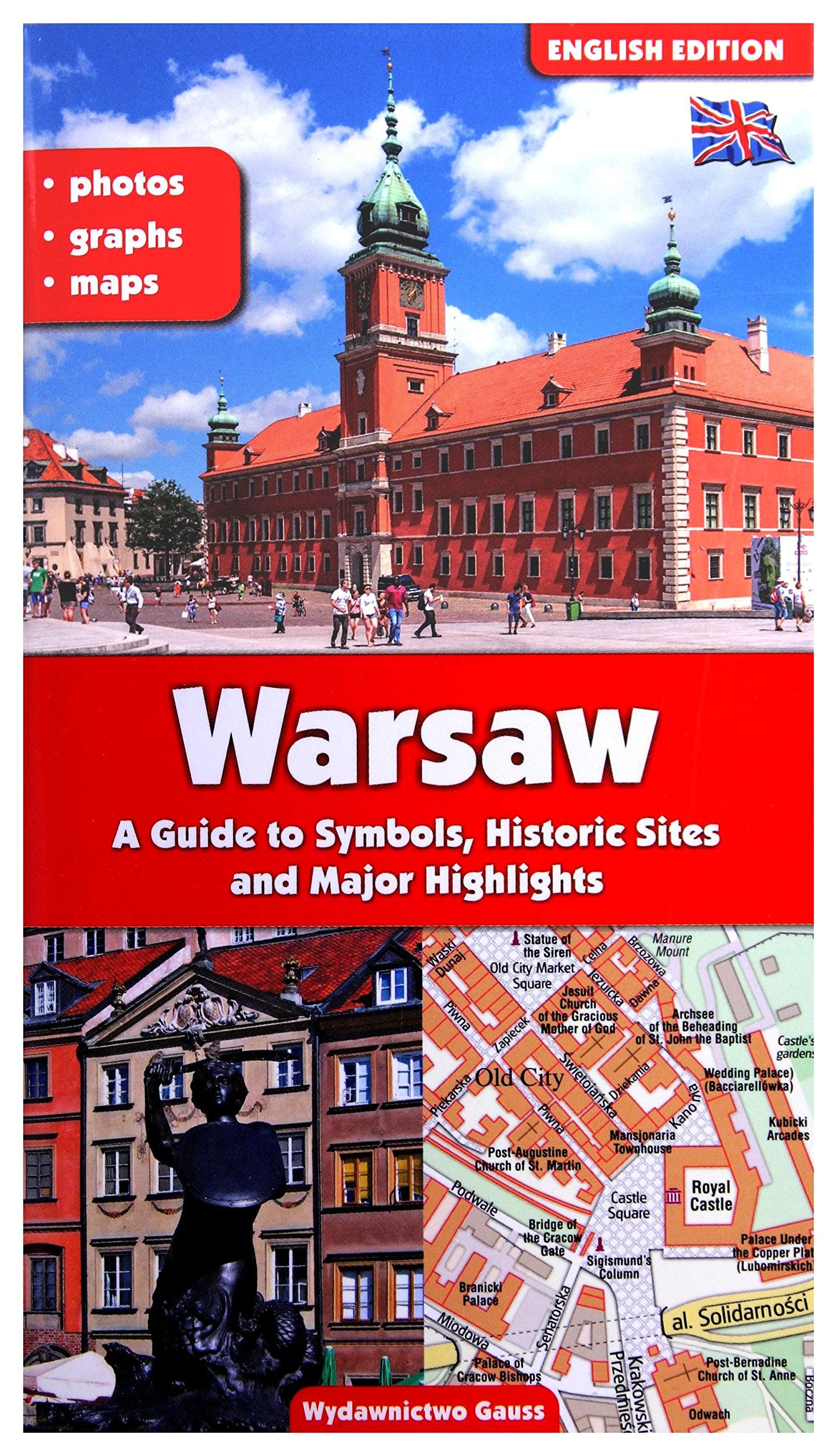 Warszawa przewodnik po symbolach zabytkach i atrakcjach wer. Angielska - Adam Dylewski Books