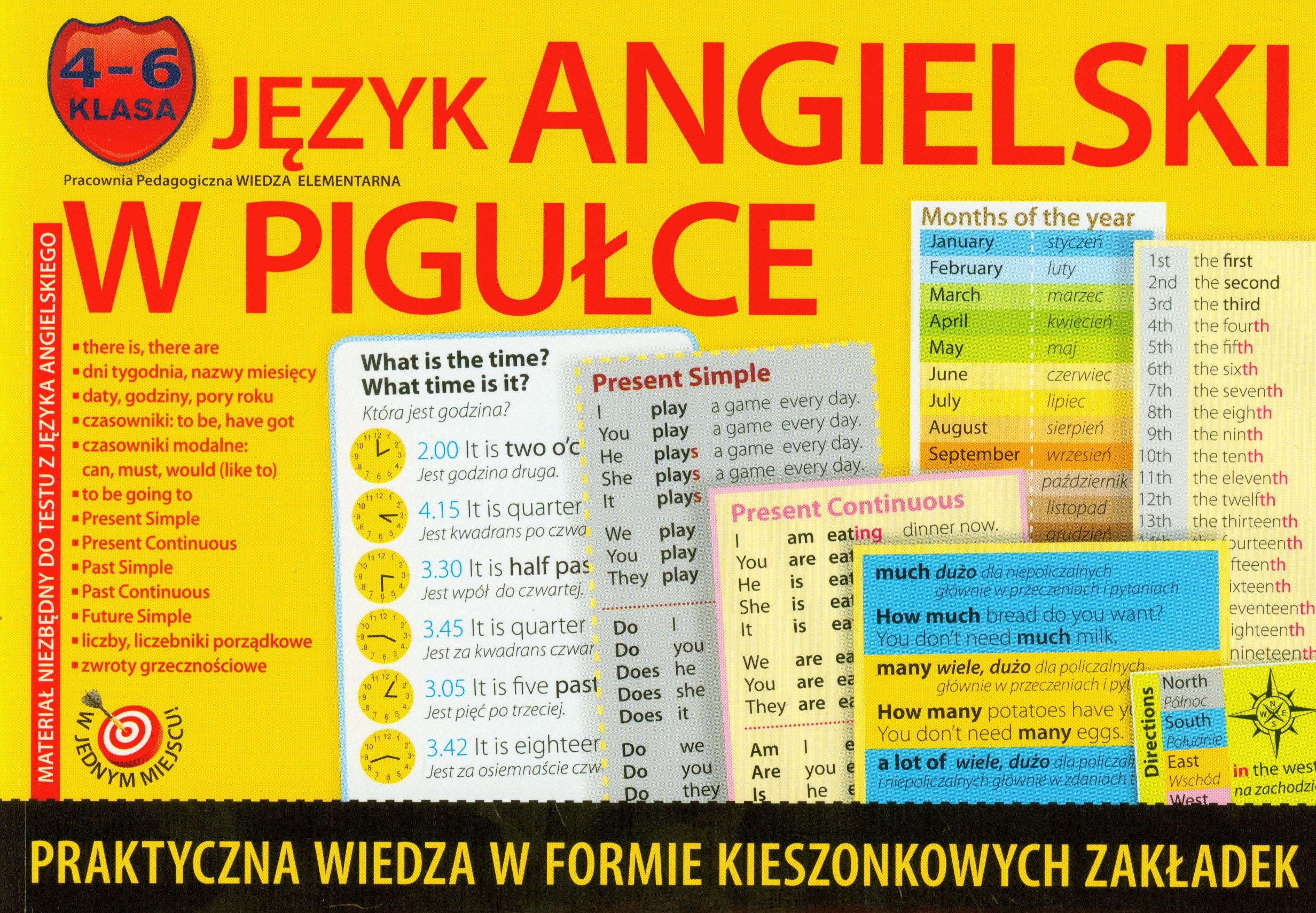 Angielski w pigulce 4-6: szkola podstawowa Books