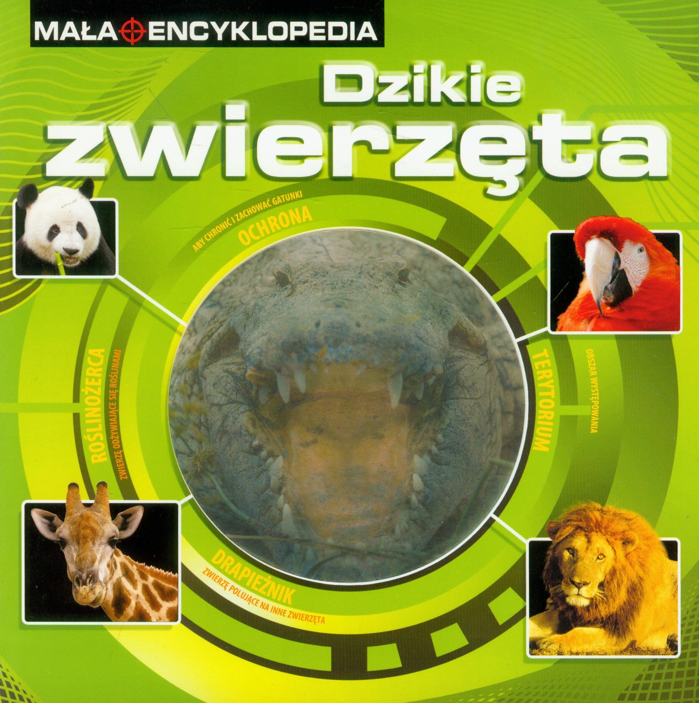 Mala Encyklopedia z trojwymiarowym okienkiem Dzikie zwierzeta (MAŁA ENCYKLOPEDIA) Natural Sciences