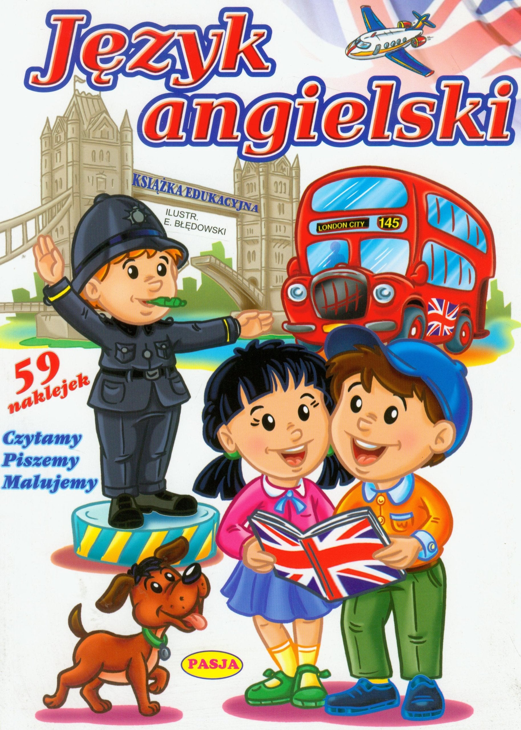 Język angielski z naklejkami Books