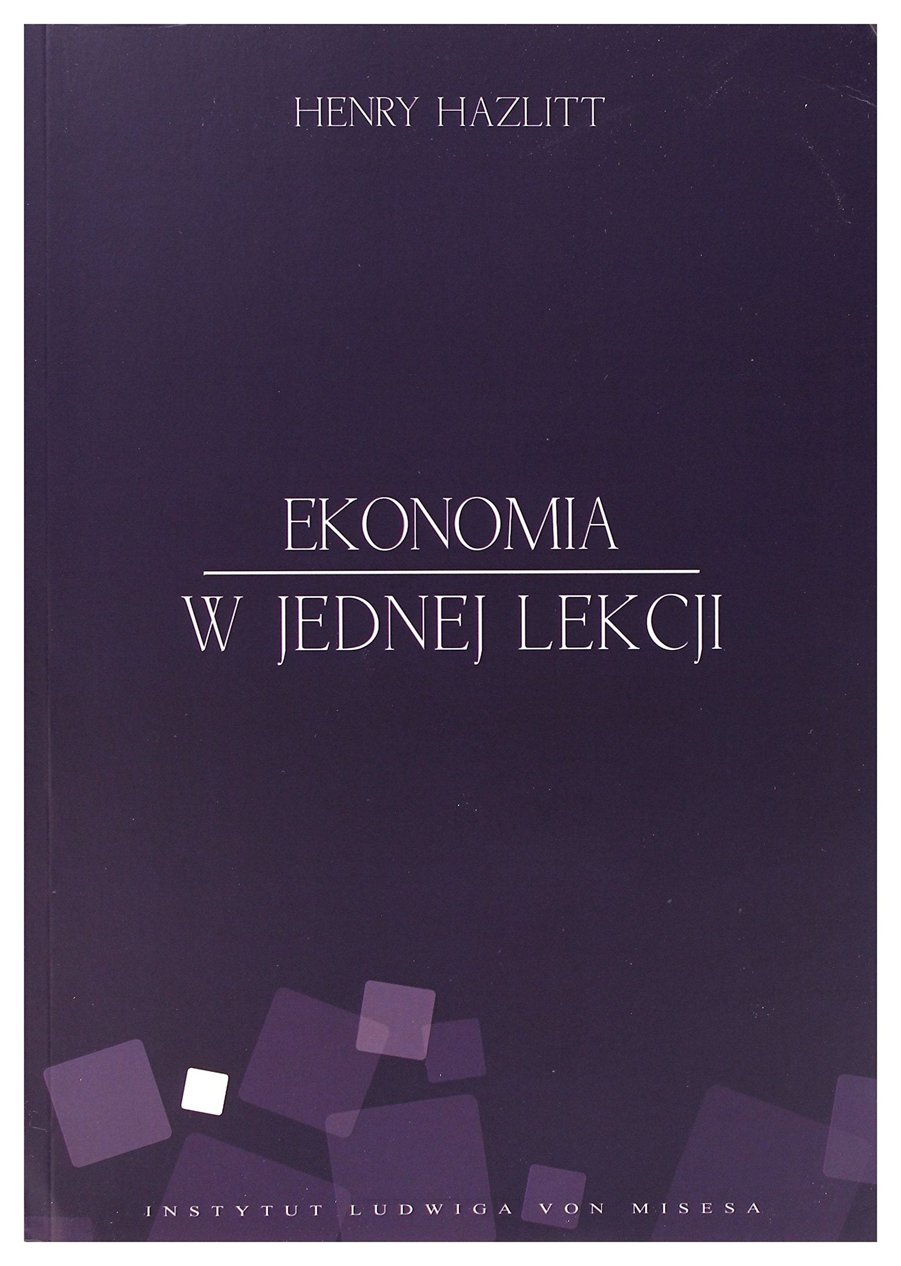 Ekonomia w jednej lekcji book