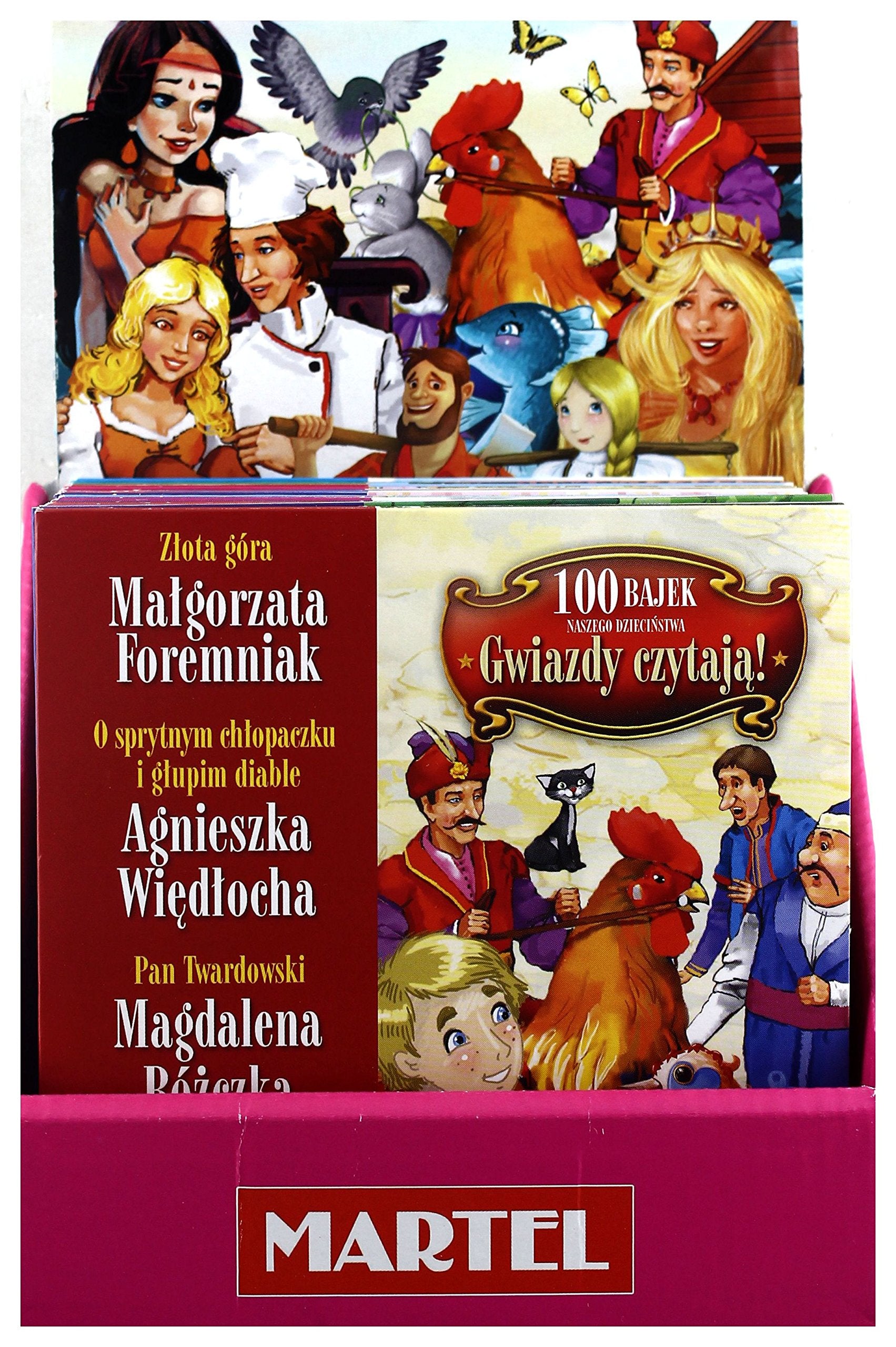 100 bajek naszego dzieciĹ stwa. Gwiazdy czytają BOX Books