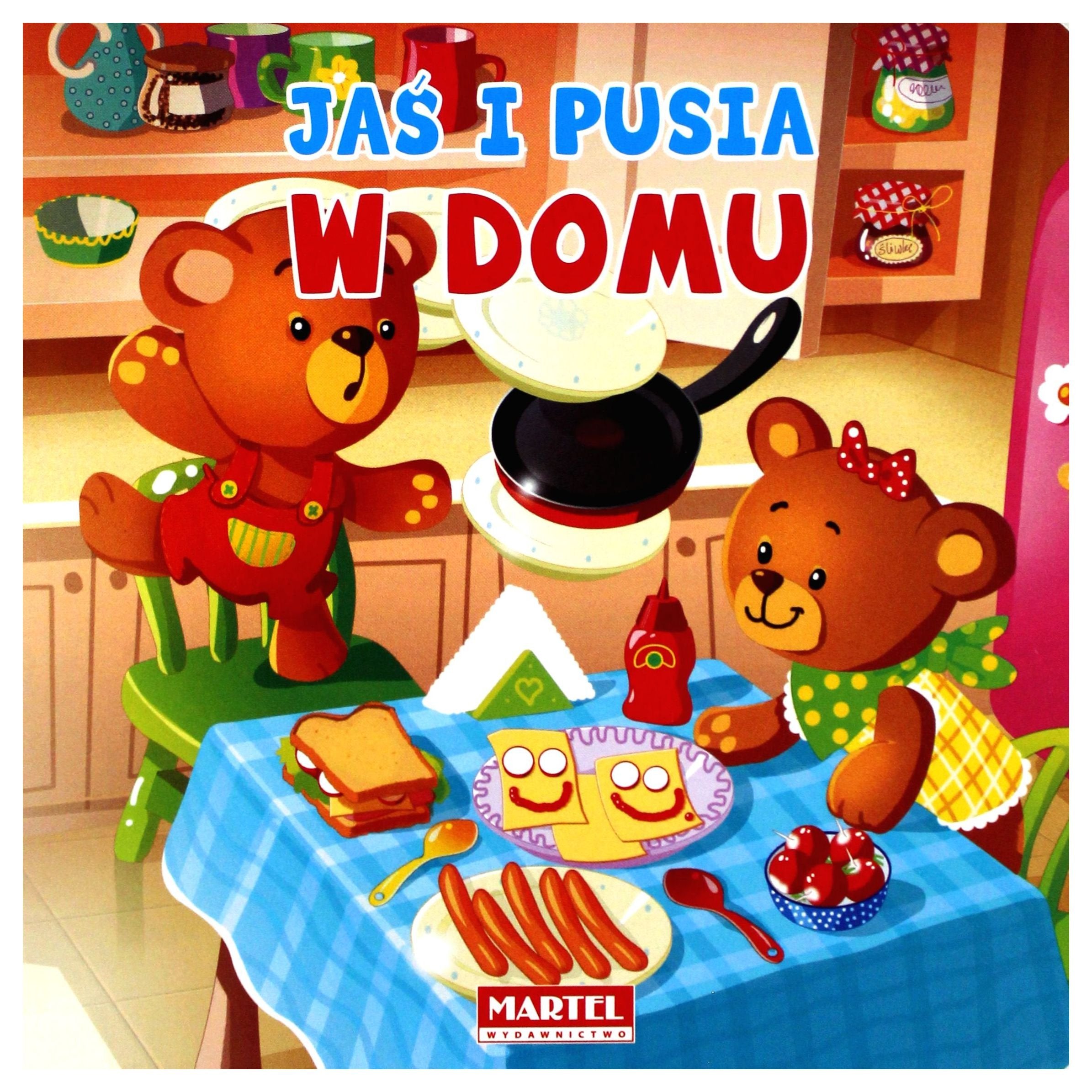 Jaś i Pusia W domu book