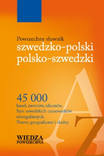 Powszechny slownik szwedzko-polski polsko-szwedzki Foreign Languages ​​& Dictionaries