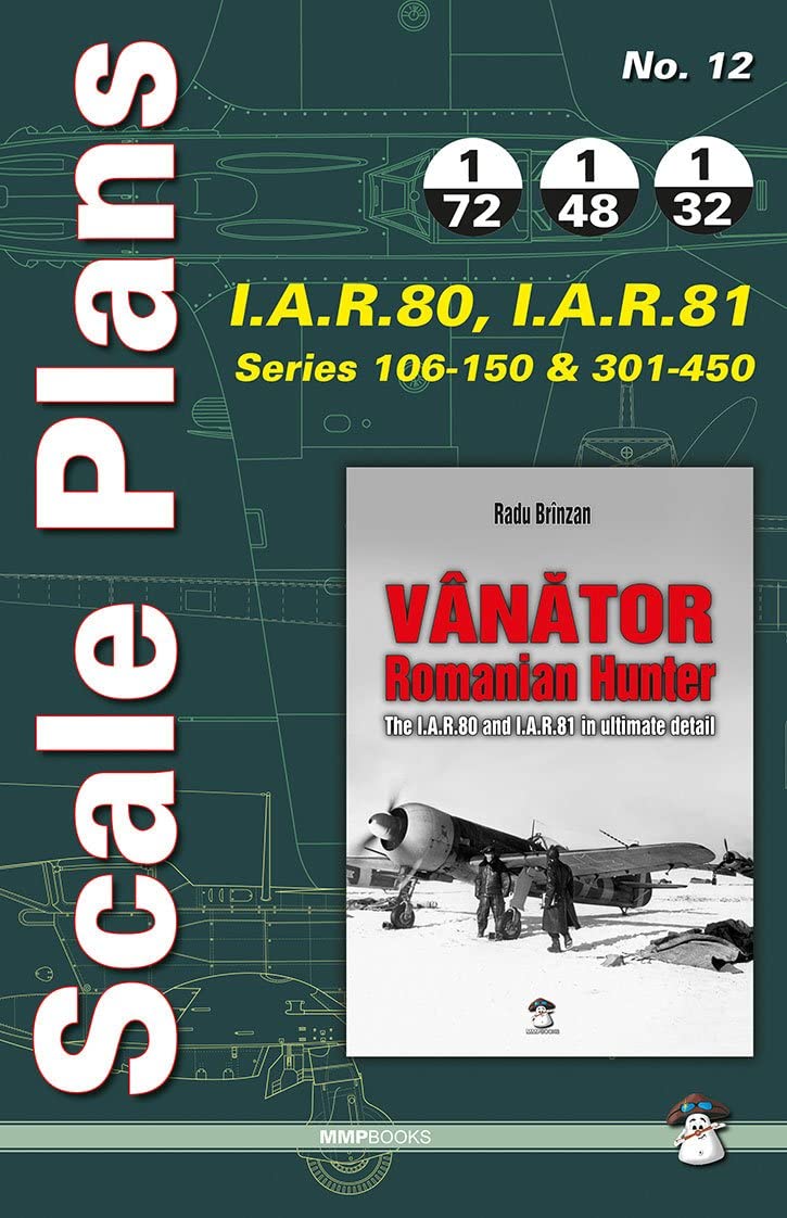 I.A.R.80, I.A.R.81. Series 106-150 & 301-450 Scale Plans book