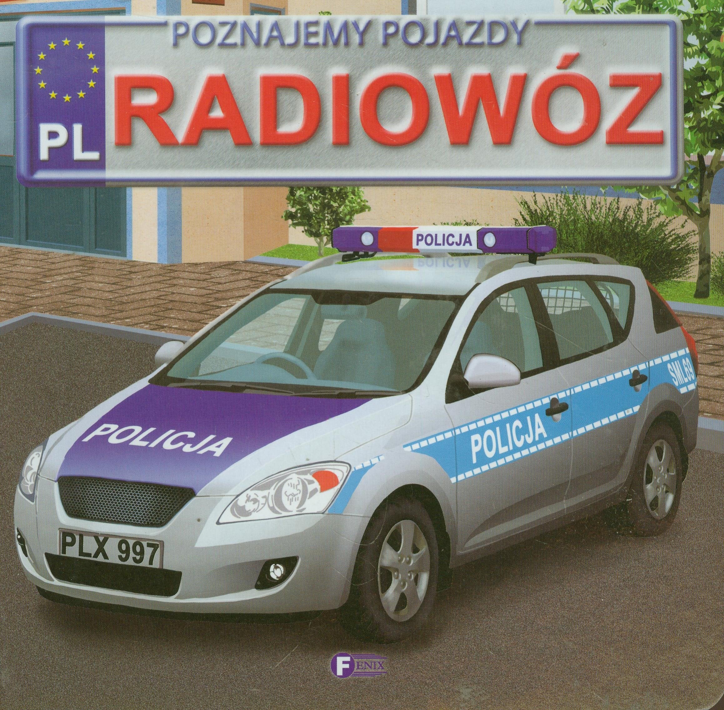 Poznajemy pojazdy Radiowóz book